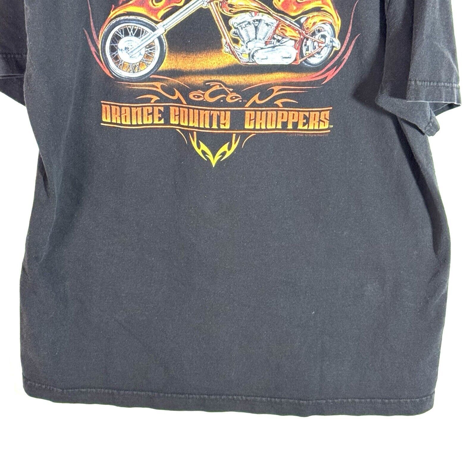 West Coast Choppers VTG 2004 Orange County Chopper Motorcycle Graphic T-shirt XL Size US XL / EU 56 / 4 - 5 Thumbnail
