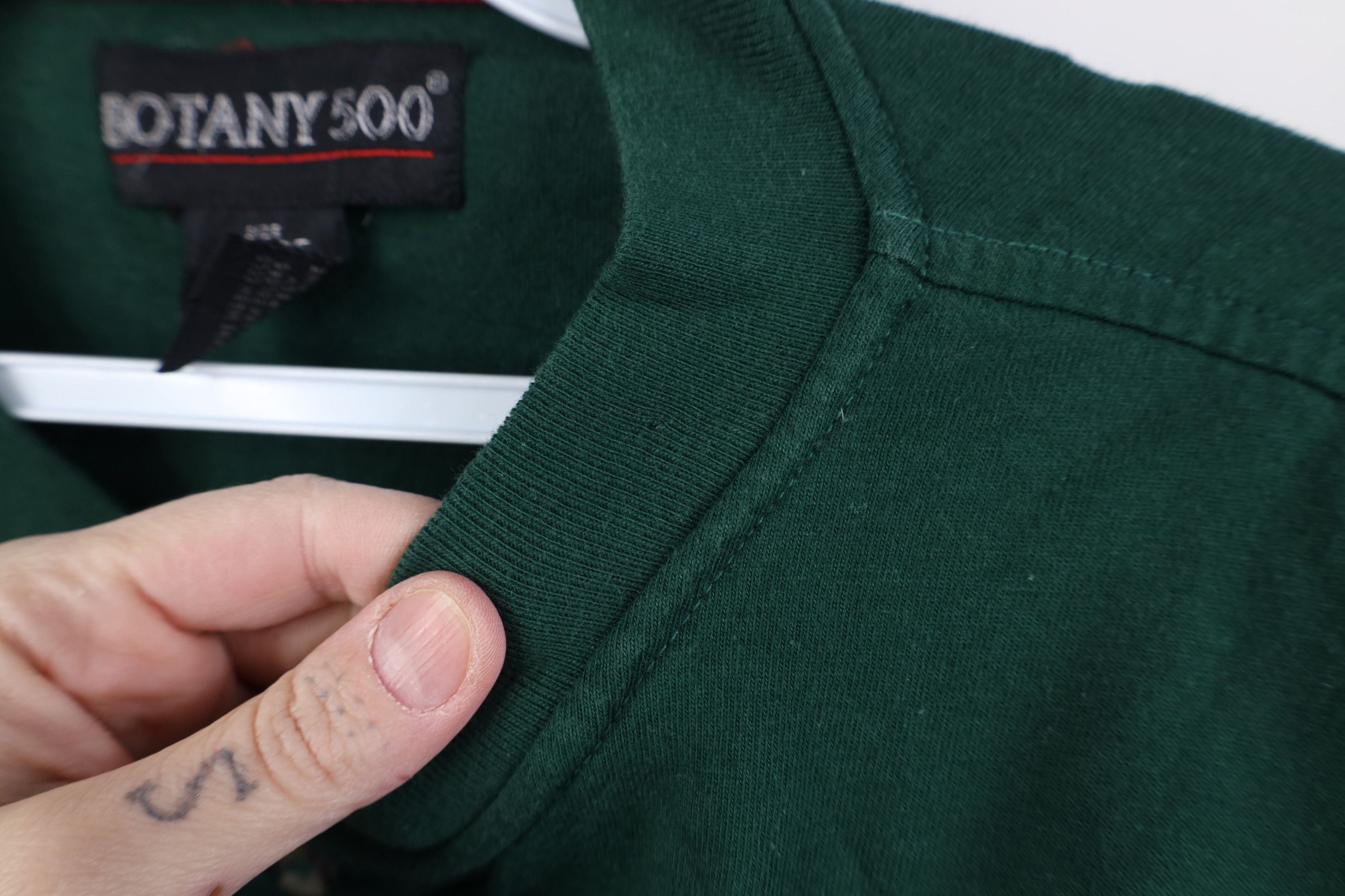Vintage Vintage 90s Streetwear Cotton Long Sleeve Henley T-Shirt Size US L / EU 52-54 / 3 - 5 Thumbnail