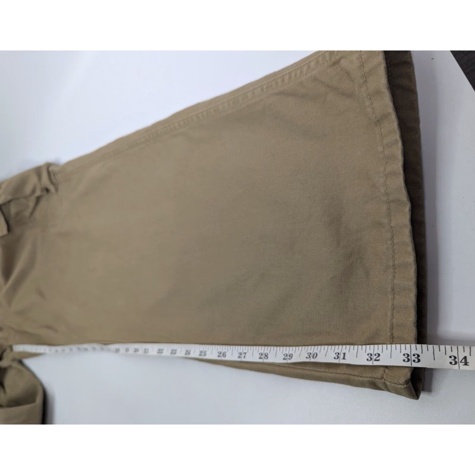 Wrangler Wrangler Legacy Cargo Beige Twill Pants Men 40x32 Straight Leg Workwear Size US 40 / EU 56 - 6 Thumbnail