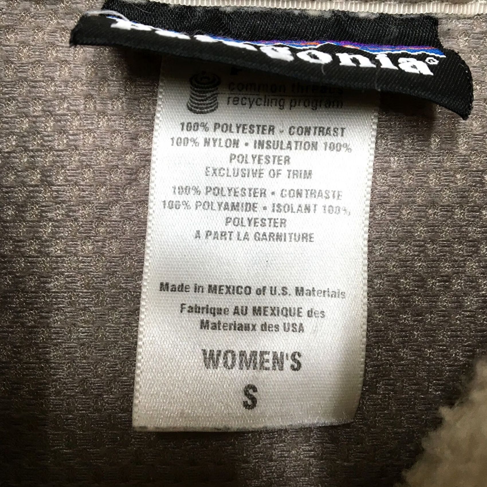 Patagonia Patagonia Jacket Womens S Beige Full Zip Fleece Sherpa 2010 Outdoor Retro USA Islands (Note: If "Islands" not in title, remove) Size S / US 4 / IT 40 - 6 Thumbnail