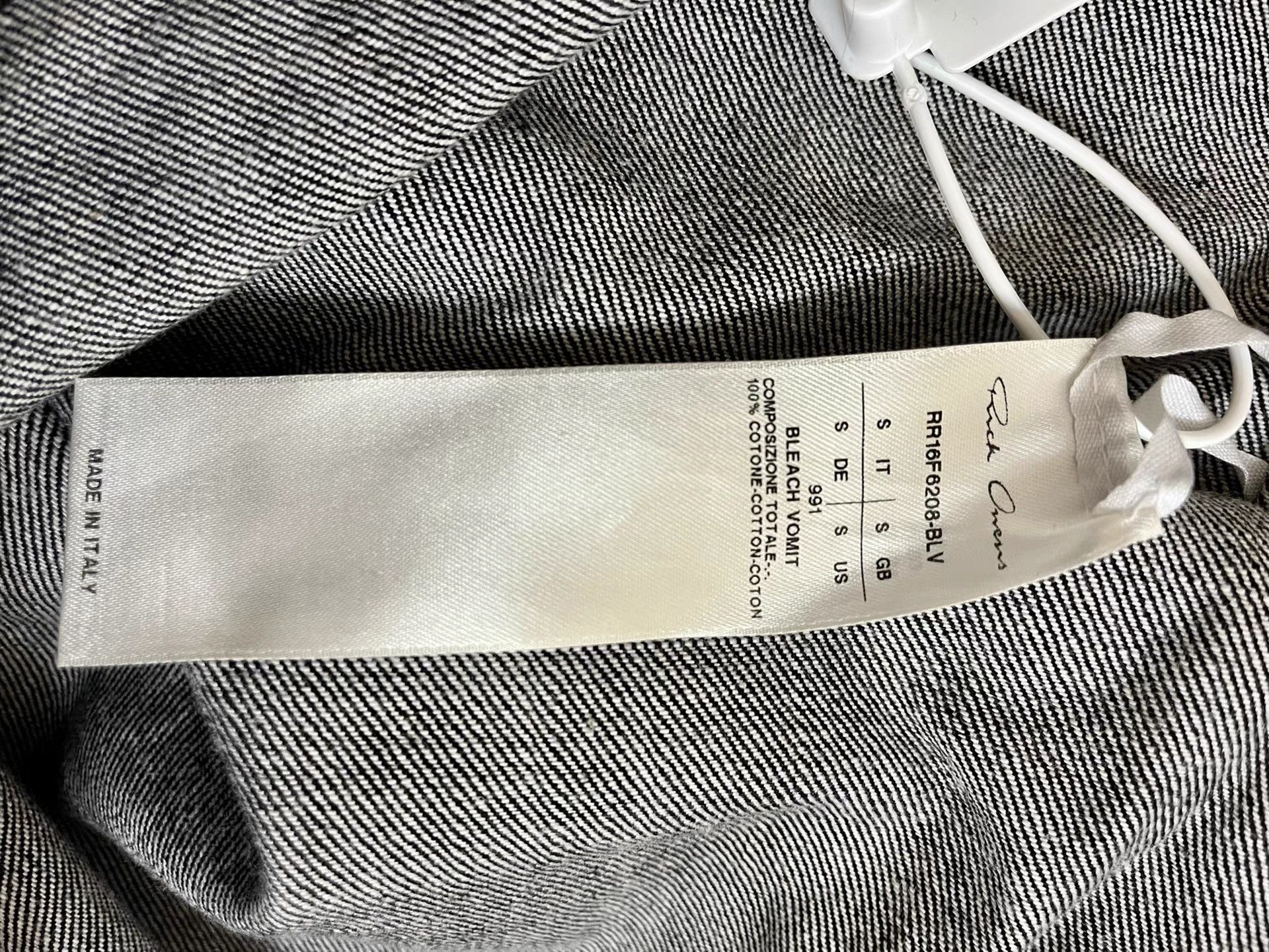 Rick Owens Rick Owens Ink Splatter Short Sleeve K34 Size US S / EU 44-46 / 1 - 3 Thumbnail