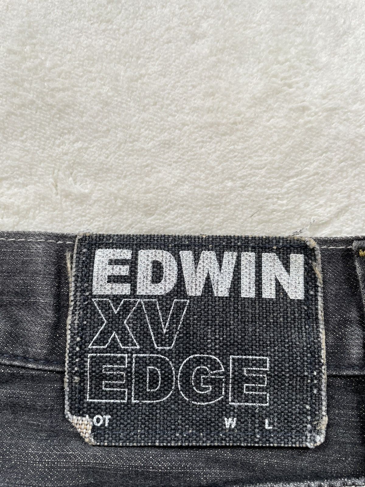 Edwin Vintage Edwin XV Edge Mudwash Dark Colour Denim Jeans Size US 29 - 16 Thumbnail