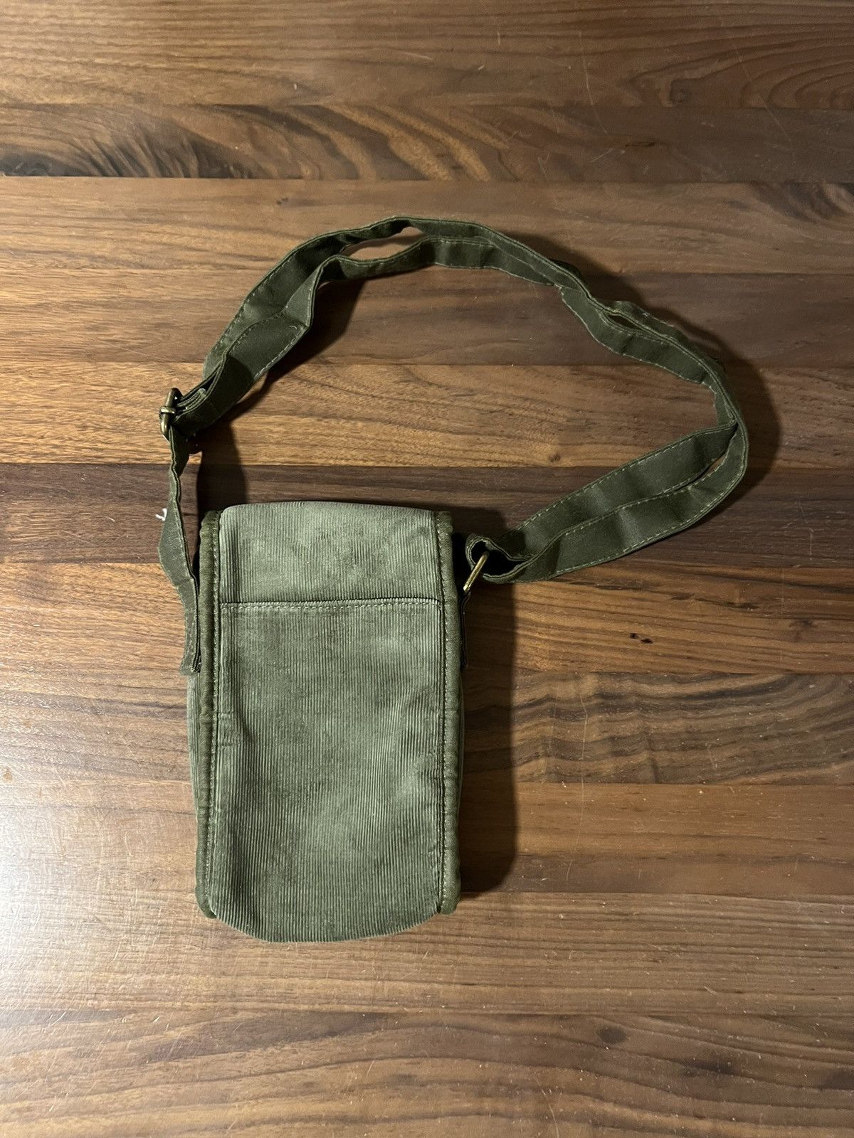 Aime Leon Dore Aime Leon Dore ALD Micro Cord Crossbody Satchel Bag Green Size ONE SIZE - 3 Thumbnail