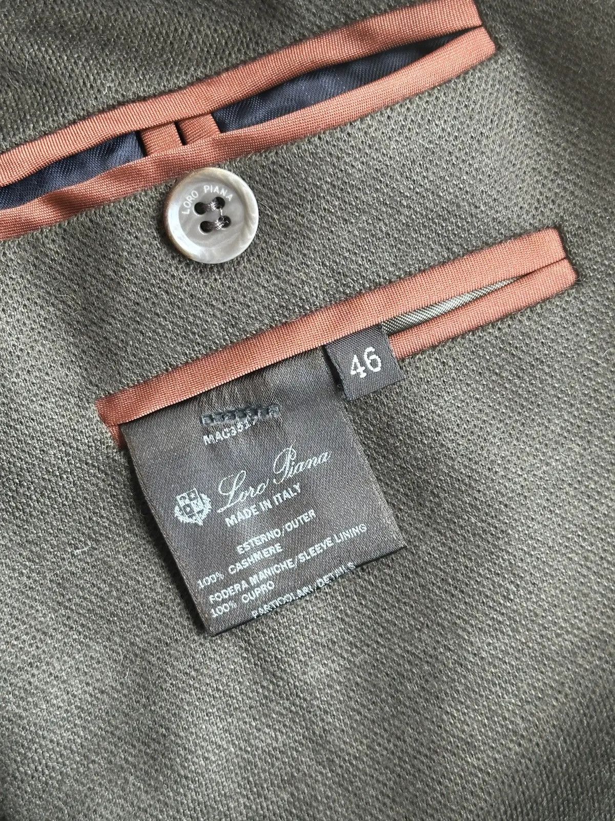 Loro Piana Loro Piana Cashmere Blazer Jacket Size 38R - 8 Thumbnail