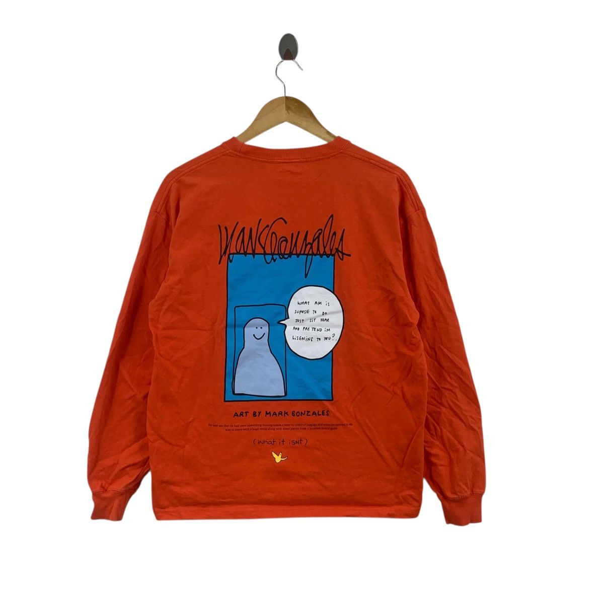 Other MARK GONZALES ART What It Isnt Skateboard Pretend Tee Shirt Size US M / EU 48-50 / 2 - 7 Thumbnail