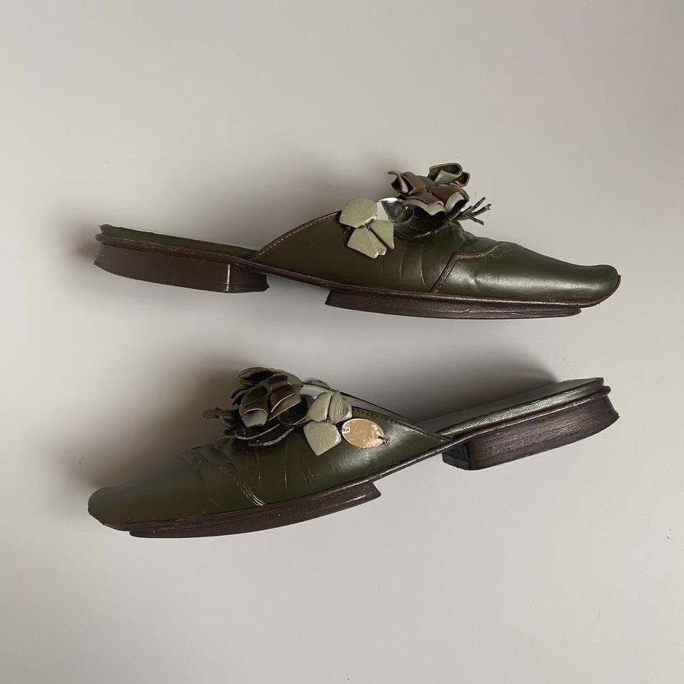 Prada × Vintage prada spring/summer 1999 sabots Size US 8 / IT 38 - 8 Thumbnail