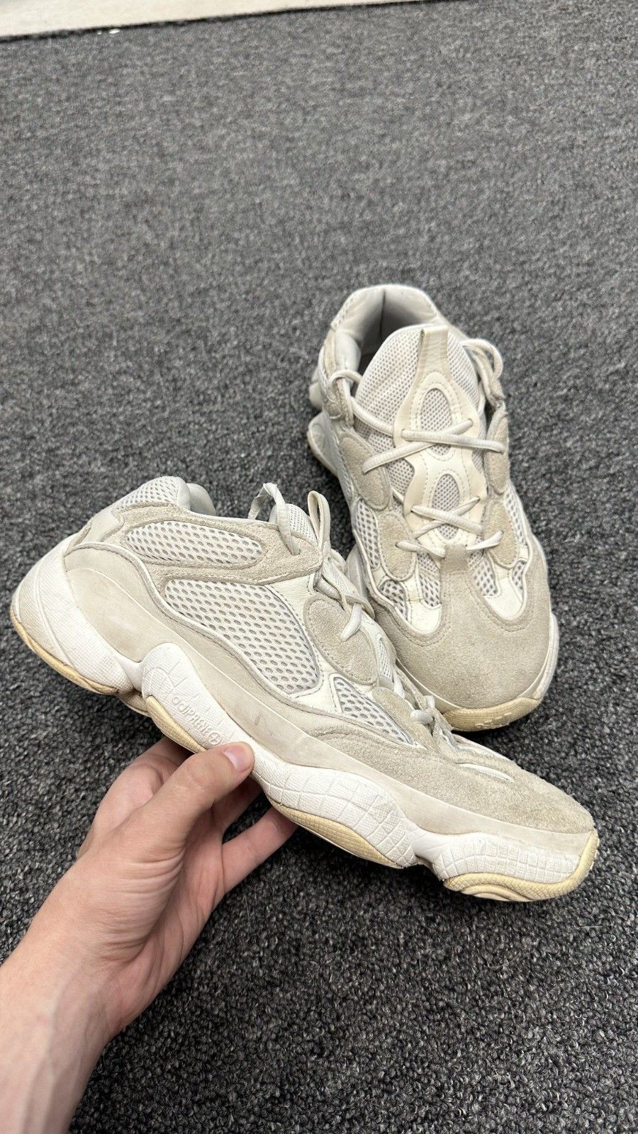 Adidas Yeezy 500 Stone Taupe Size 10 US