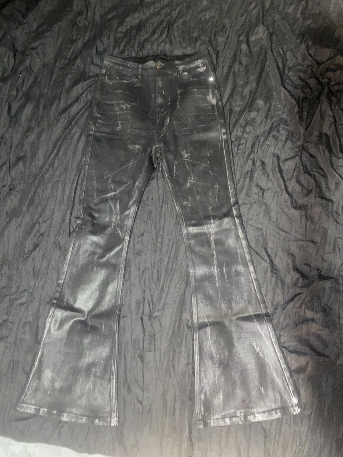 Other Witness valley Oil Spill Flared Denim | Grailed