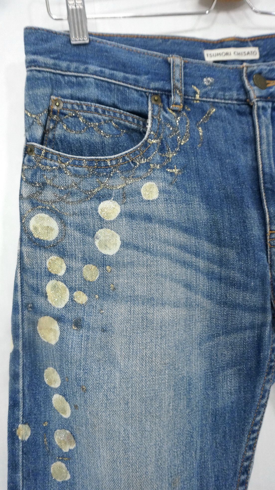 Issey Miyake Rare 🔥 TSUMORI CHISATO Vintage Soft Denim Size 30" / US 8 / IT 44 - 4 Thumbnail