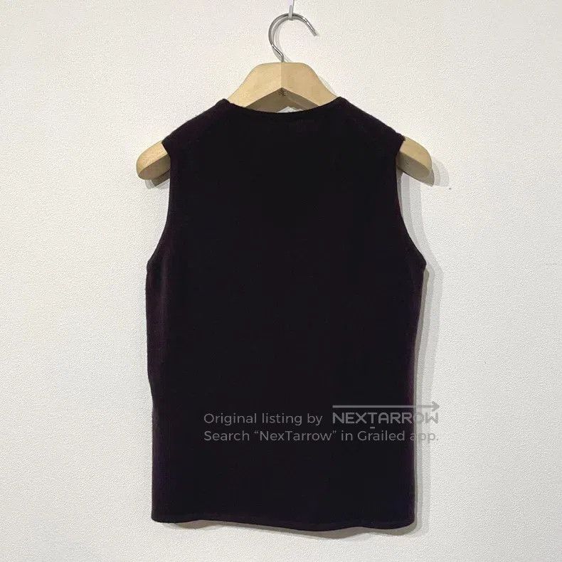 Hermes Hermes 100% Cashmere Sleeveless Knit Vest Size XS / US 0-2 / IT 36-38 - 2 Thumbnail