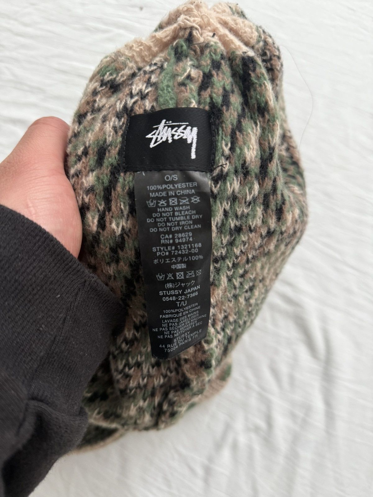Stussy Stussy camo balaclava Size ONE SIZE - 4 Thumbnail