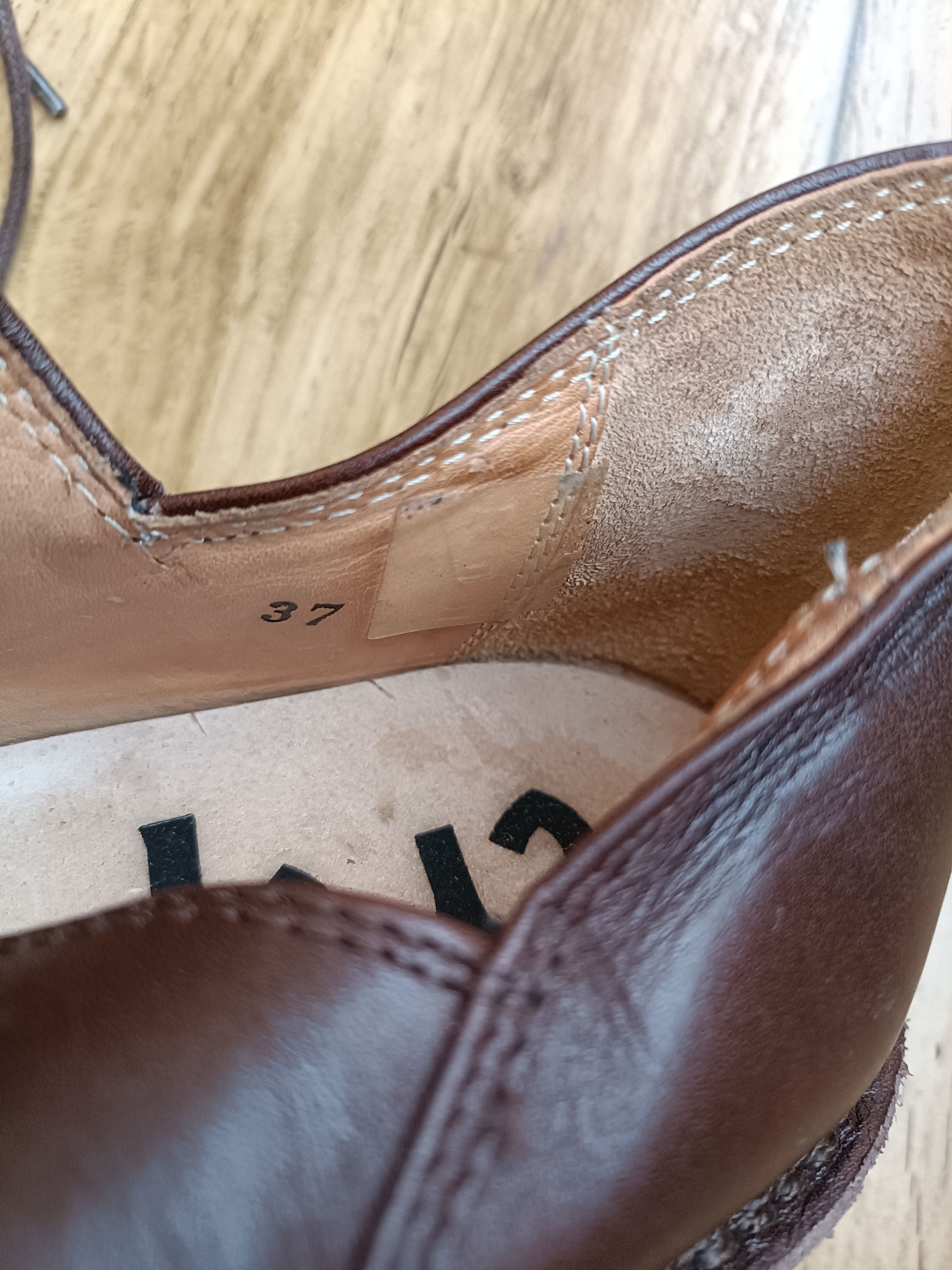 Trippen Trippen Haferl Leather Lace Up Size US 7 / IT 37 - 6 Thumbnail