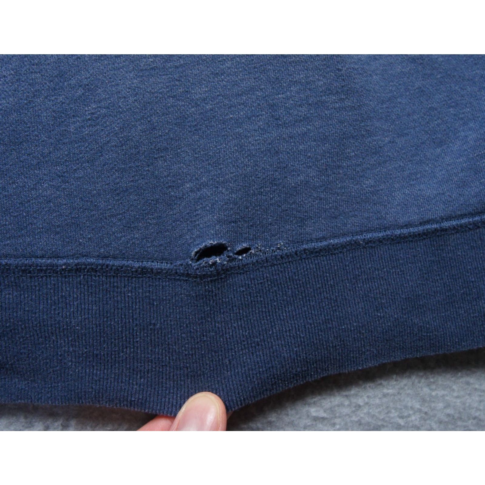 Abercrombie & Fitch Abercrombie & Fitch Sweatshirt Mens Large Blue Hoodie Fleece Pullover Logo Size US L / EU 52-54 / 3 - 5 Thumbnail