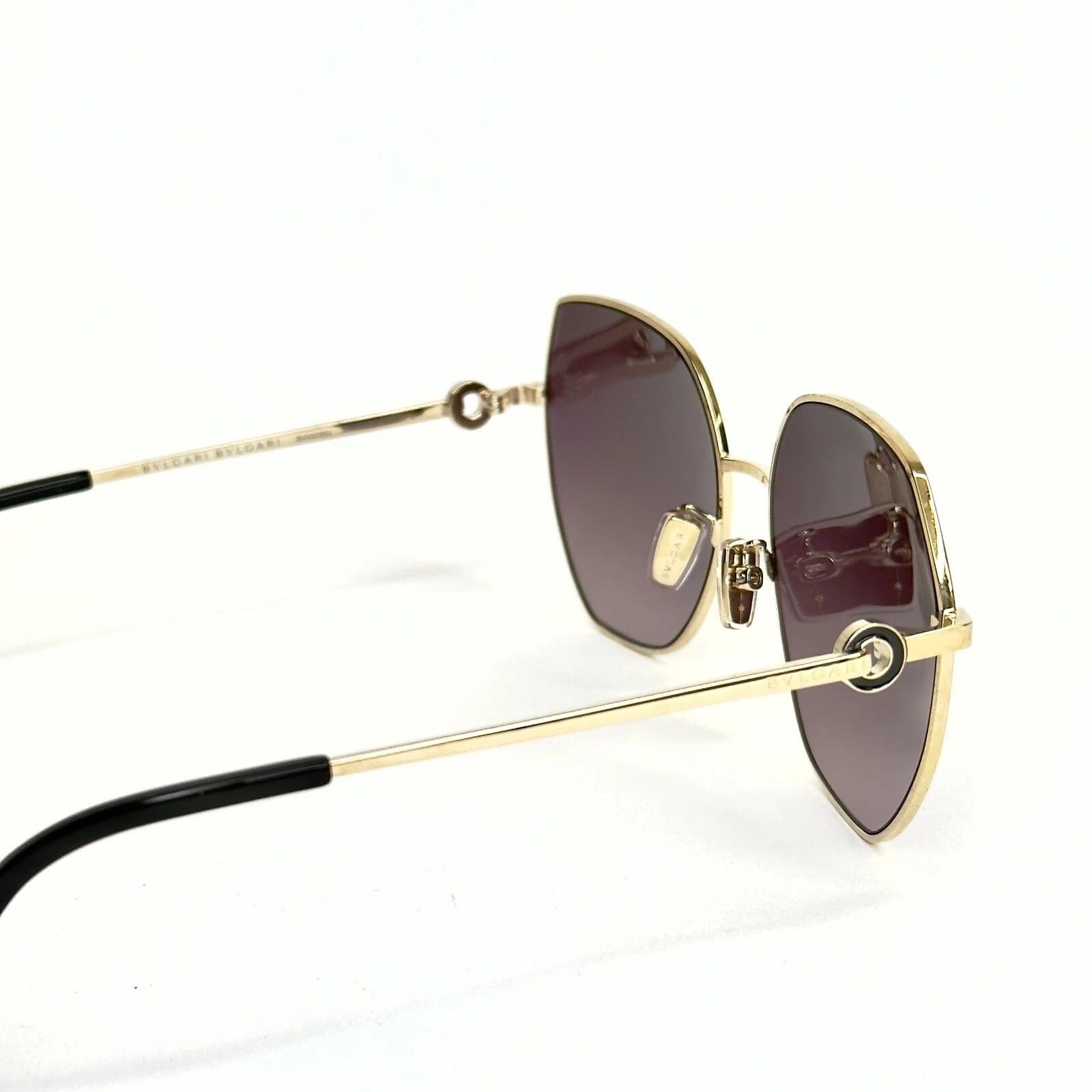 Bvlgari BVLGARI BV40035U COIN Gold Elegant Logo Sunglasses 40035 33T Size ONE SIZE - 9 Thumbnail