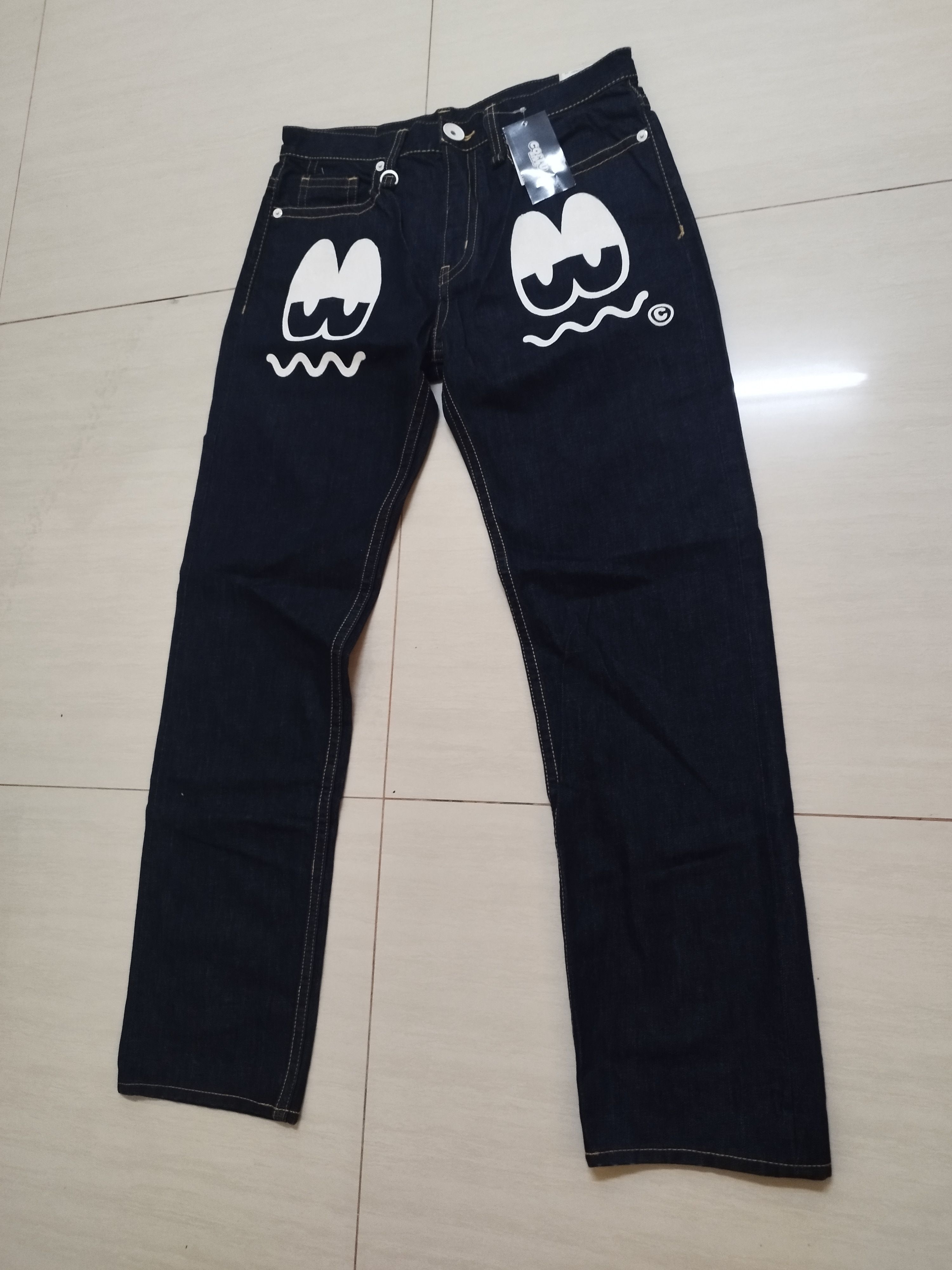 If Six Was Nine × Japanese Brand Japanese Brand Co&Lu Denim Painter Jeans Size US 33 - 3 Thumbnail