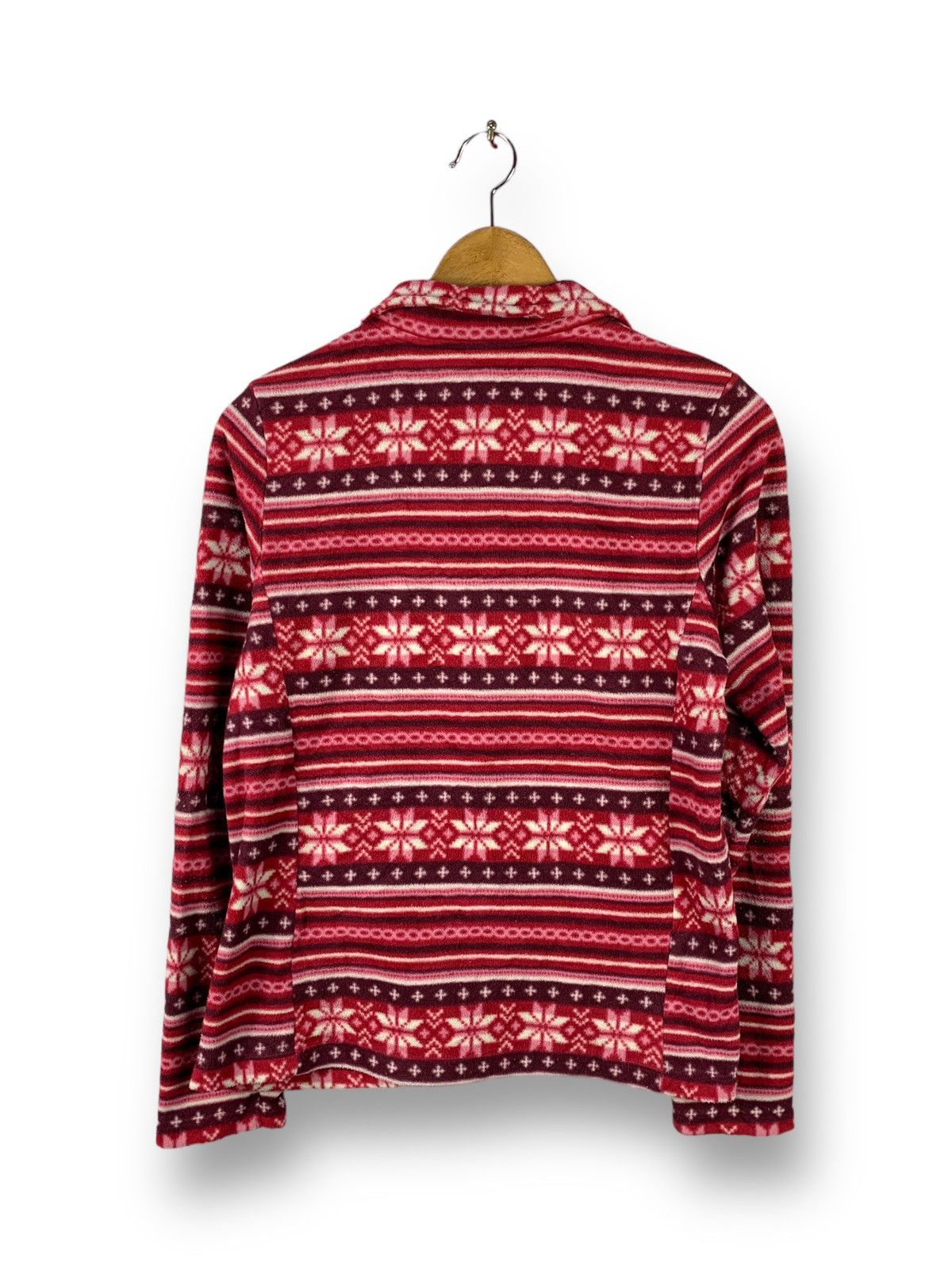 Japanese Brand × Uniqlo Steals! Uniqlo Printed Fleece Christmas Zipper Jacket Size US M / EU 48-50 / 2 - 2 Thumbnail