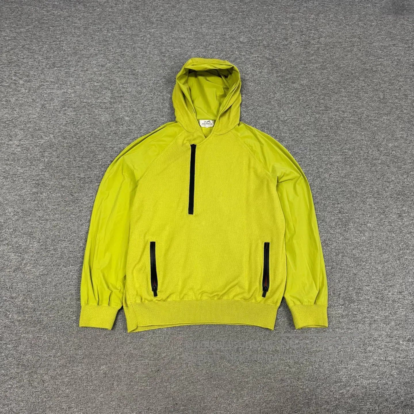 Hermes Hermes Zipper, wool knit hooded hoodie| Size US XXL / EU 58 / 5 - 1 Thumbnail
