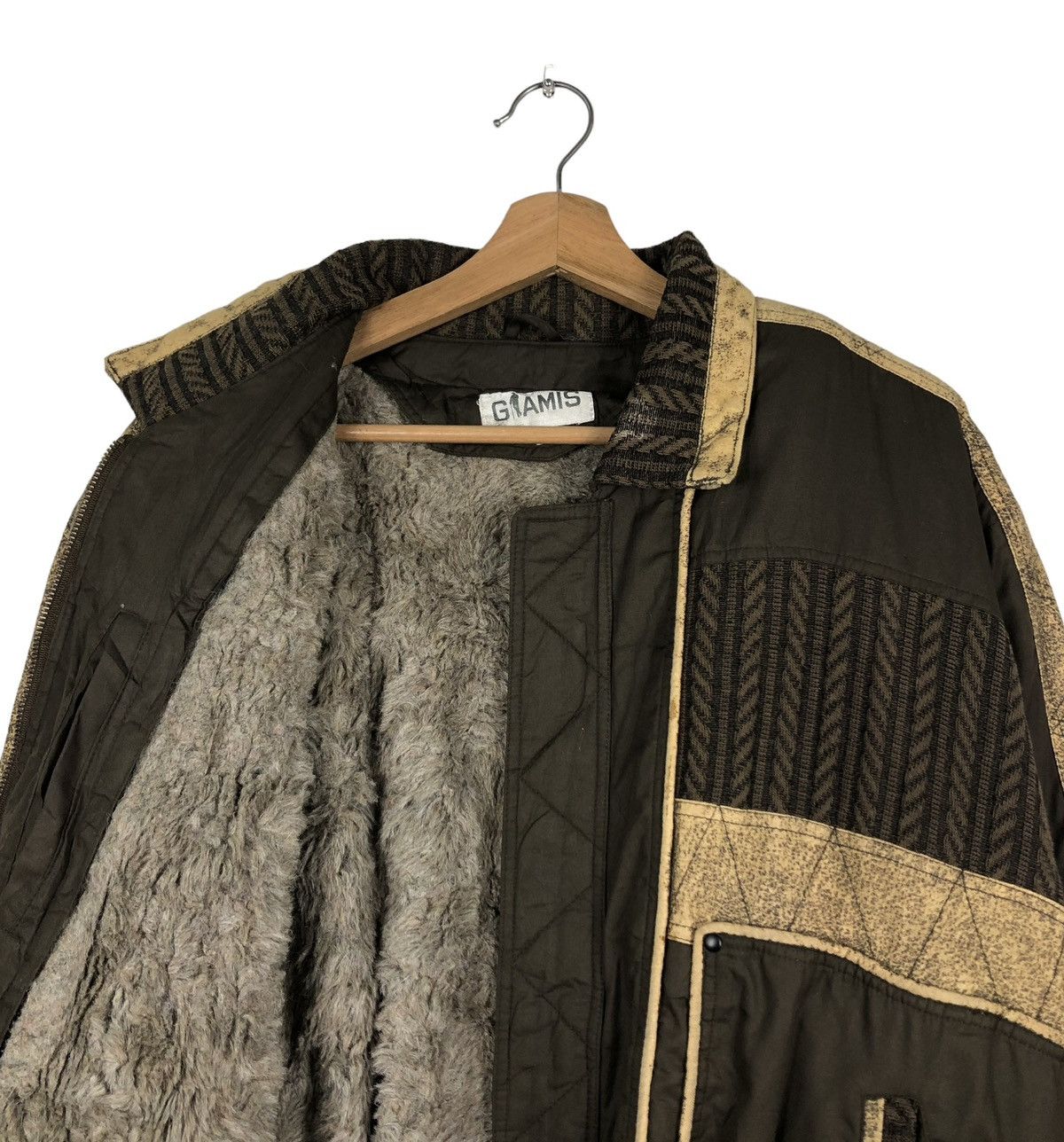 Japanese Brand 🔥VINTAGE BOMBER JACKET GIAMIS JAPAN MADE EMBROIDERED DESIGN Size US L / EU 52-54 / 3 - 12 Thumbnail