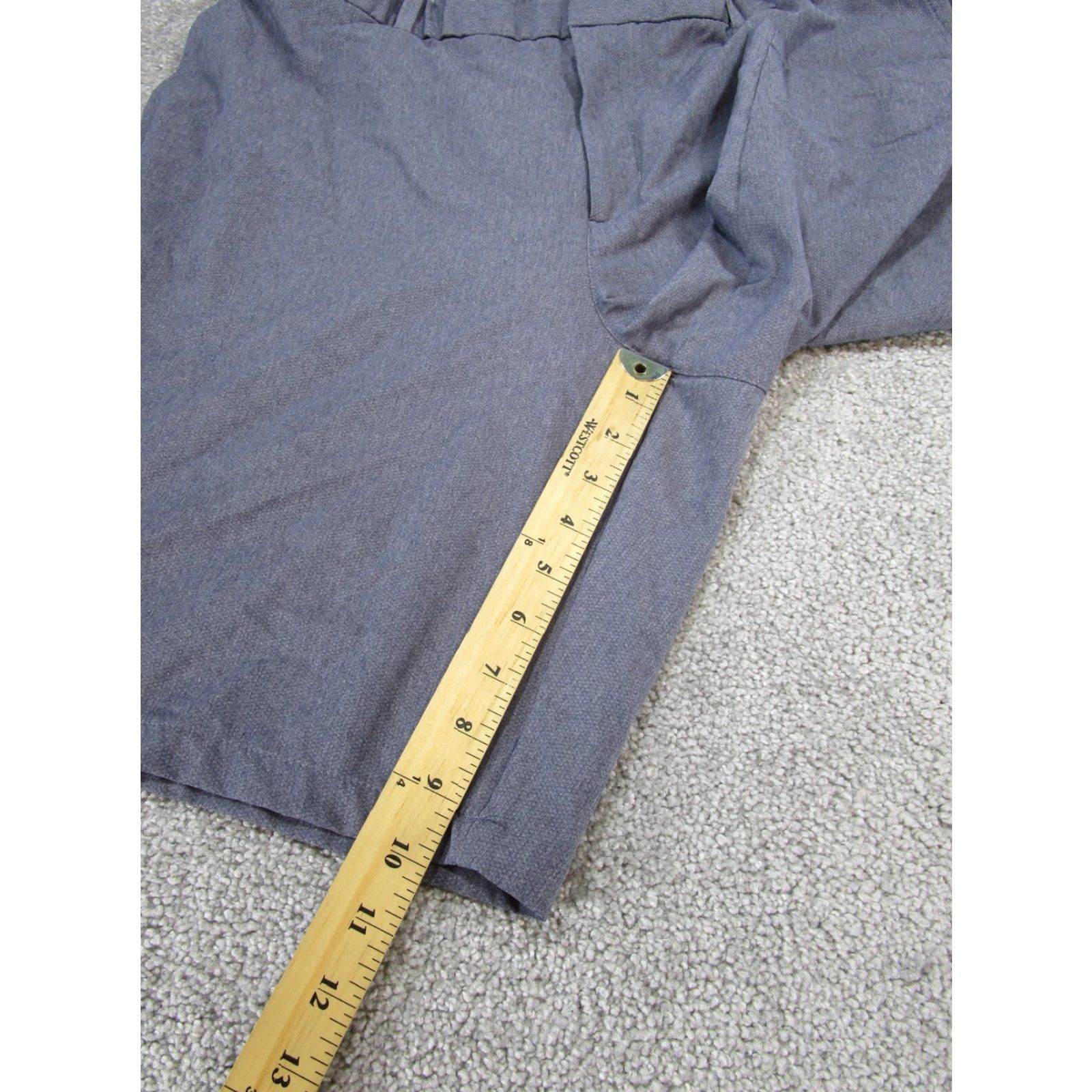 Nike Nike Shorts Mens 40 Purplish Gray Lightweight Performance Golf Shirt Size US 40 / EU 56 - 3 Thumbnail