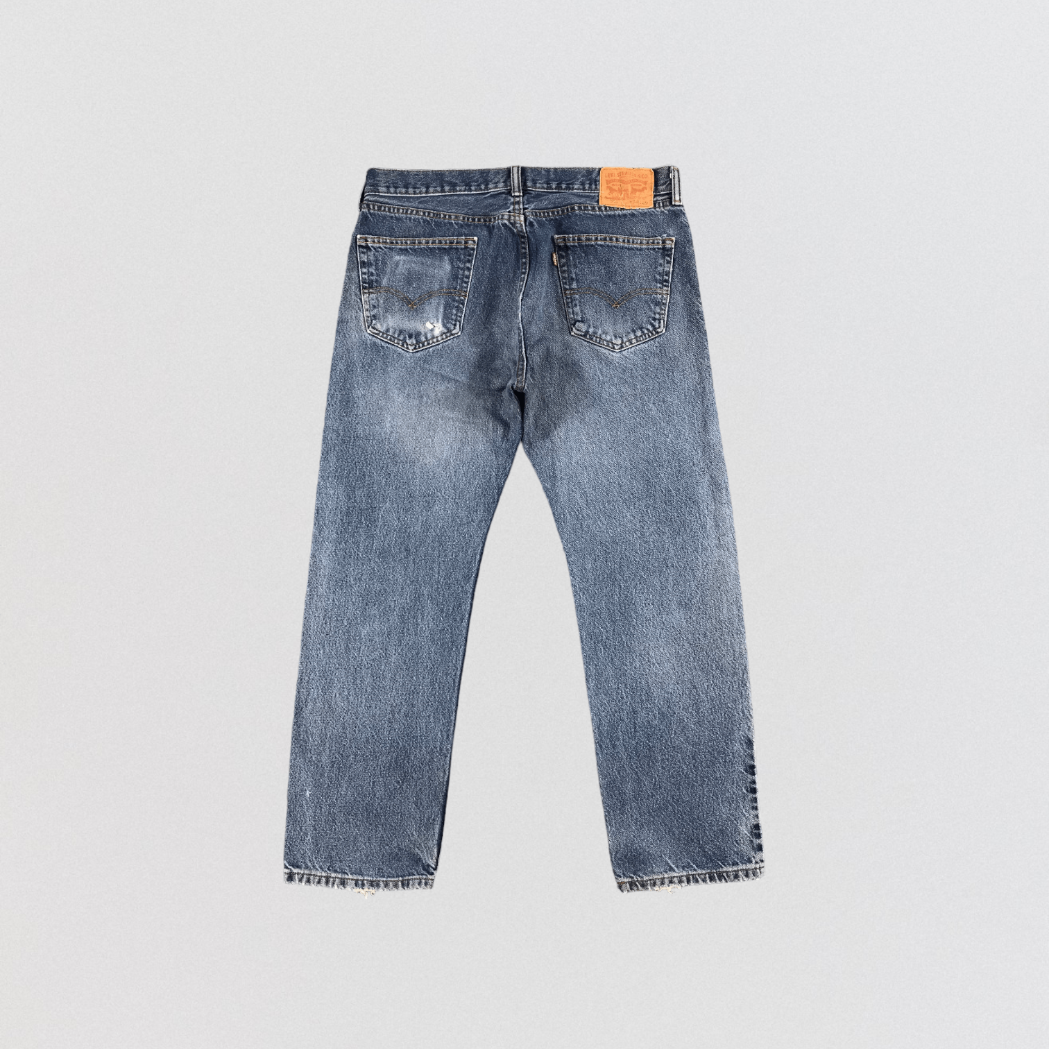 Levi's × Vintage Vintage 90s Blue Wash Levis 505 Jeans-JM1816 Size US 36 / EU 52 - 2 Thumbnail