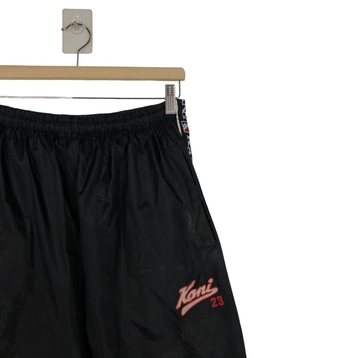 Japanese Brand 🔥90’s Vintage Karl Kani Striped Pants Big Logo Spell Out Size US 28 / EU 44 - 5 Thumbnail