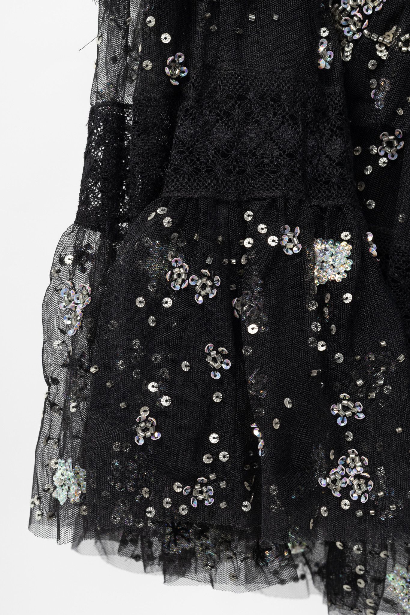 Other Needle & Thread Supernova Ruffle Embellished Dress Size L / US 10 / IT 46 - 9 Thumbnail