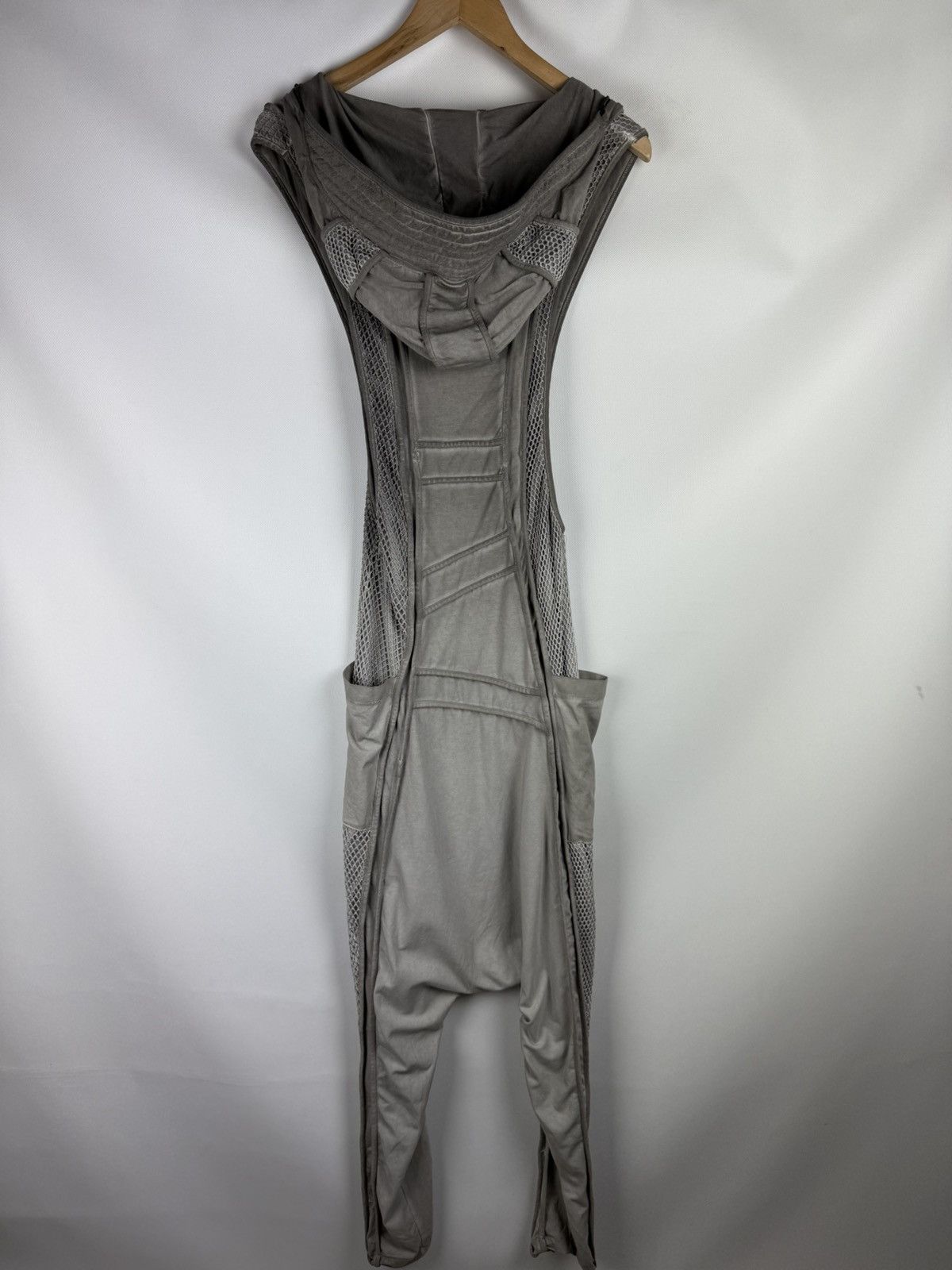Other Junus Coban Ladies Avant-Garde Hooded Overall Jumpsuit Size 32" / US 10 / IT 46 - 12 Thumbnail