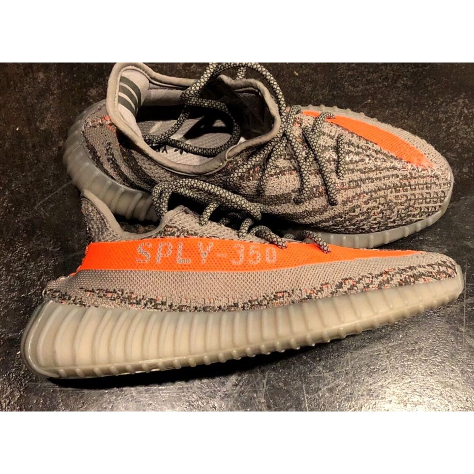 Adidas adidas Yeezy Boost 350 V2 Low Beluga 2.0 Carbon Gray Mens 7.5 Shoes Size US 8 / EU 41 - 2 Thumbnail