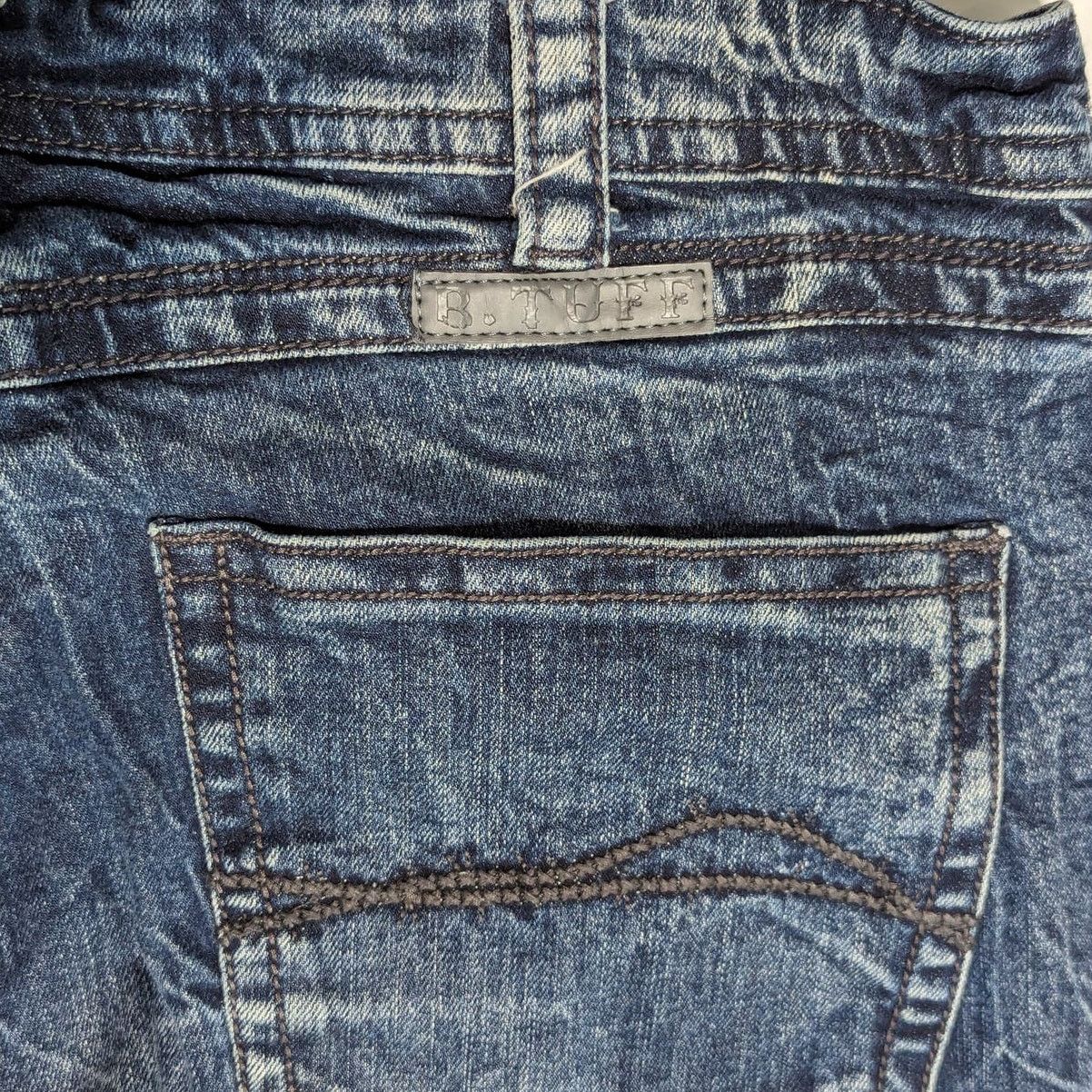 Other B Tuff Western Jeans Overdrive Stitching Medium Wash Rugged Size US 32 / EU 48 - 6 Thumbnail