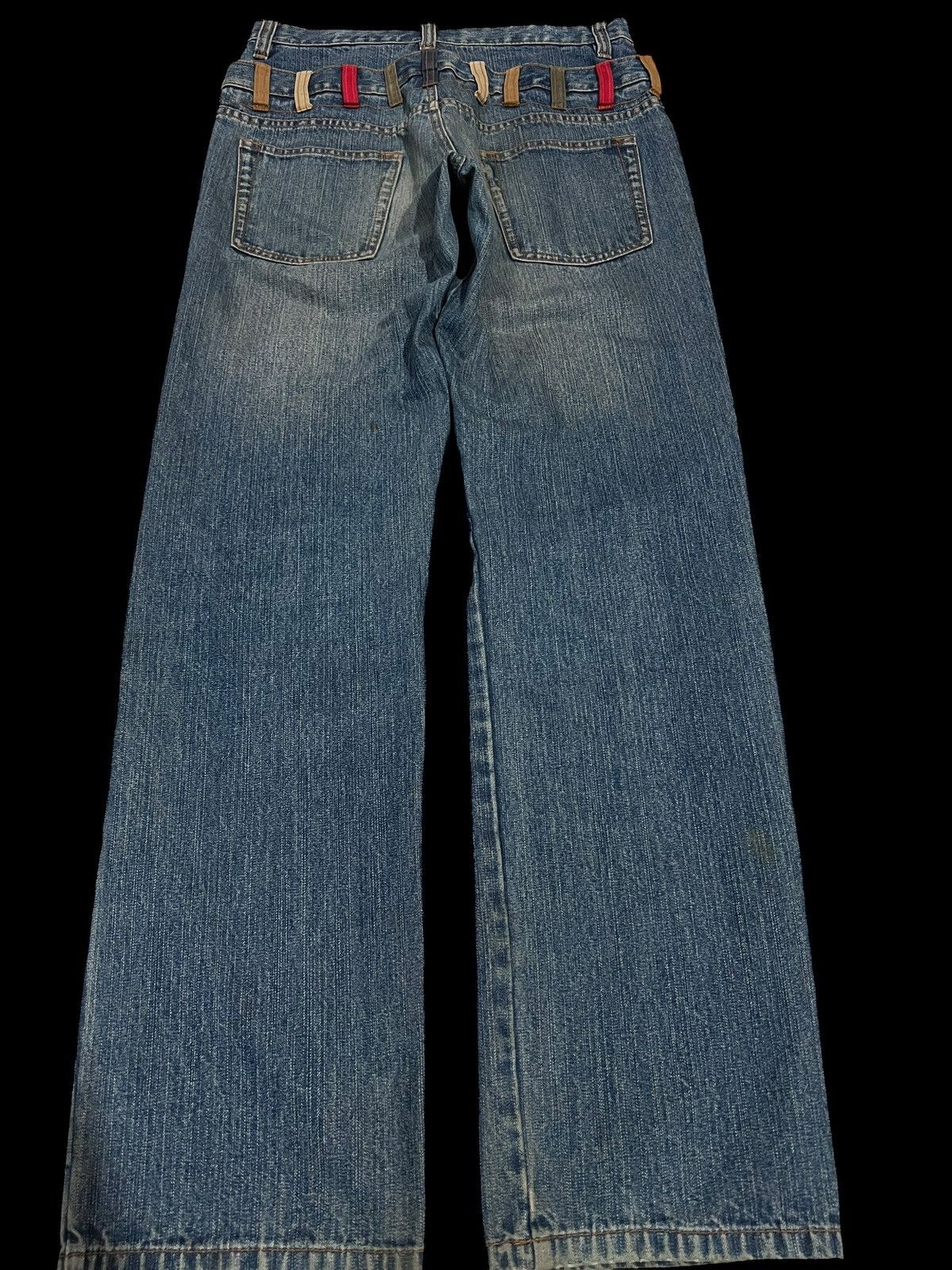 Hysteric Glamour × If Six Was Nine × Japanese Brand 🌈Double Waist 90’s style Amore Puro Faded Washed Jean Size US 30 / EU 46 - 2 Thumbnail