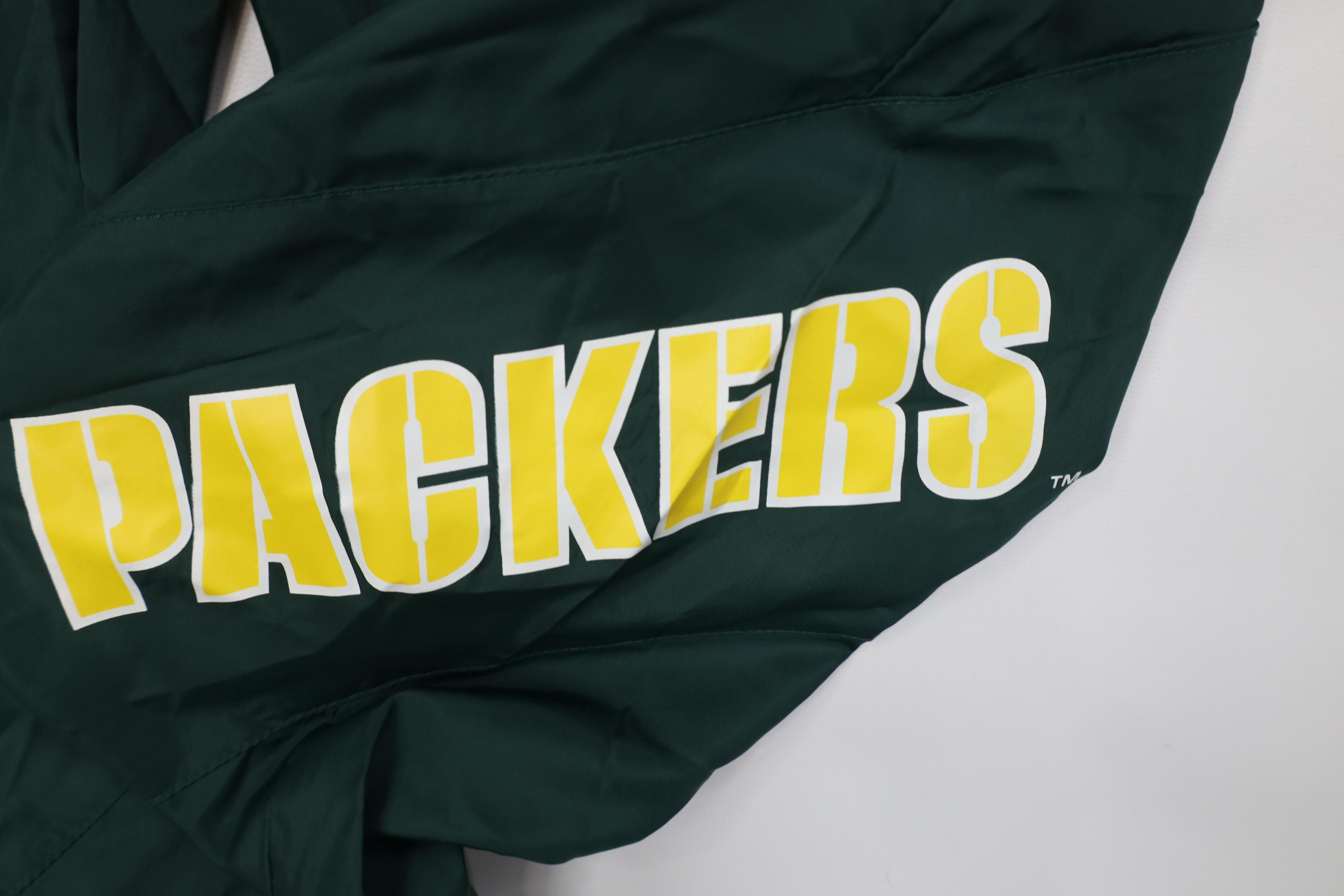 Vintage Vintage 90s NFL Green Bay Packers Football Windbreaker Pants Size US 34 / EU 50 - 6 Thumbnail