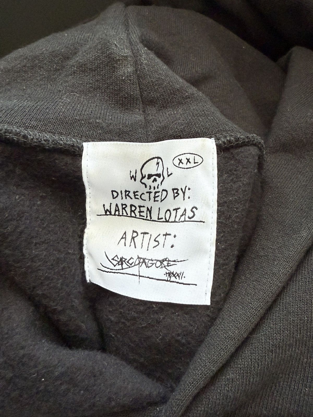 Warren Lotas Sack of Gore LA Exclusive Hoodie - 2XL - Opened/Unworn Size US XXL / EU 58 / 5 - 4 Thumbnail