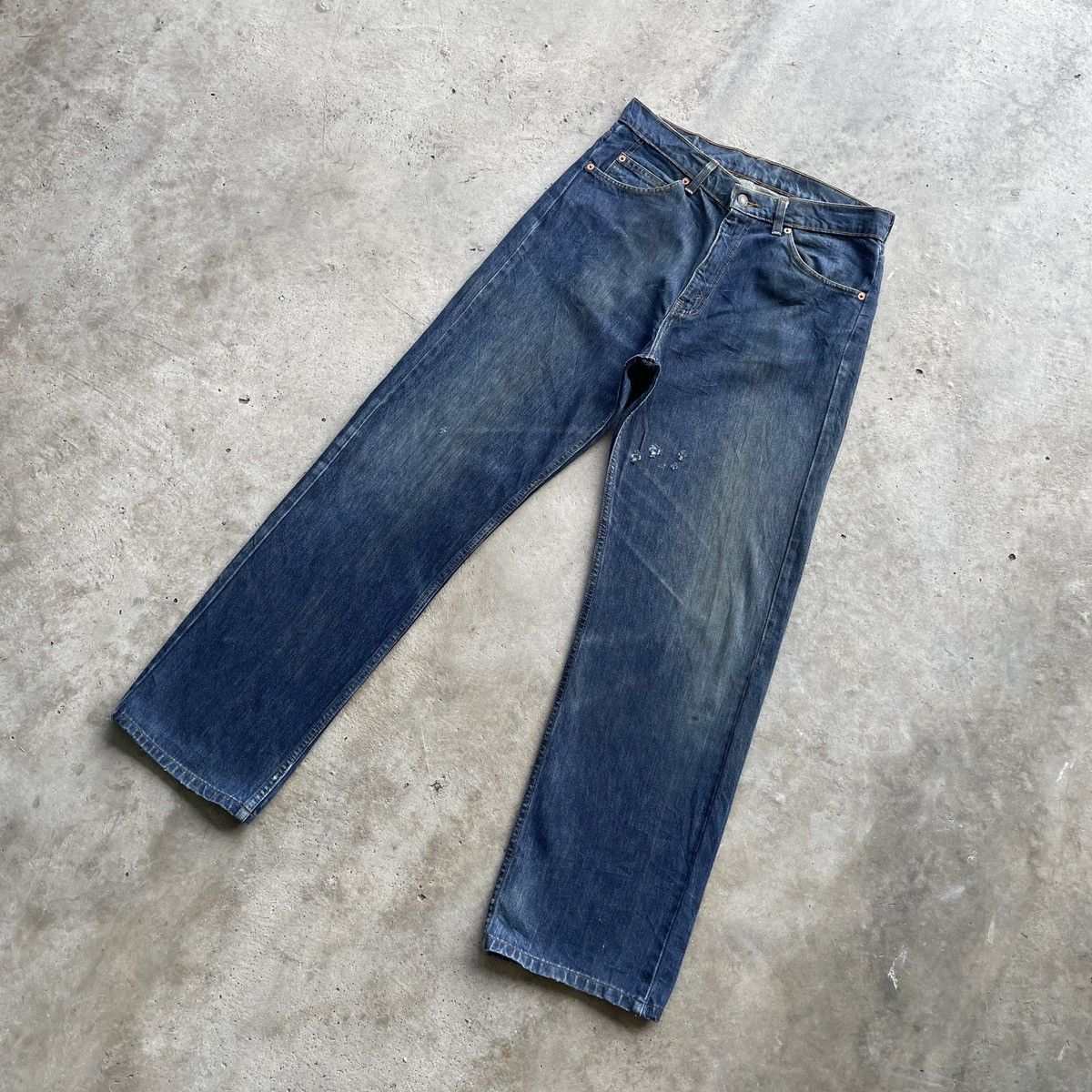 Levi's Vintage Clothing Vintage Levi’s Orange Tag Jeans Faded Denim Pants W32x31.5 Size US 32 / EU 48 - 2 Thumbnail
