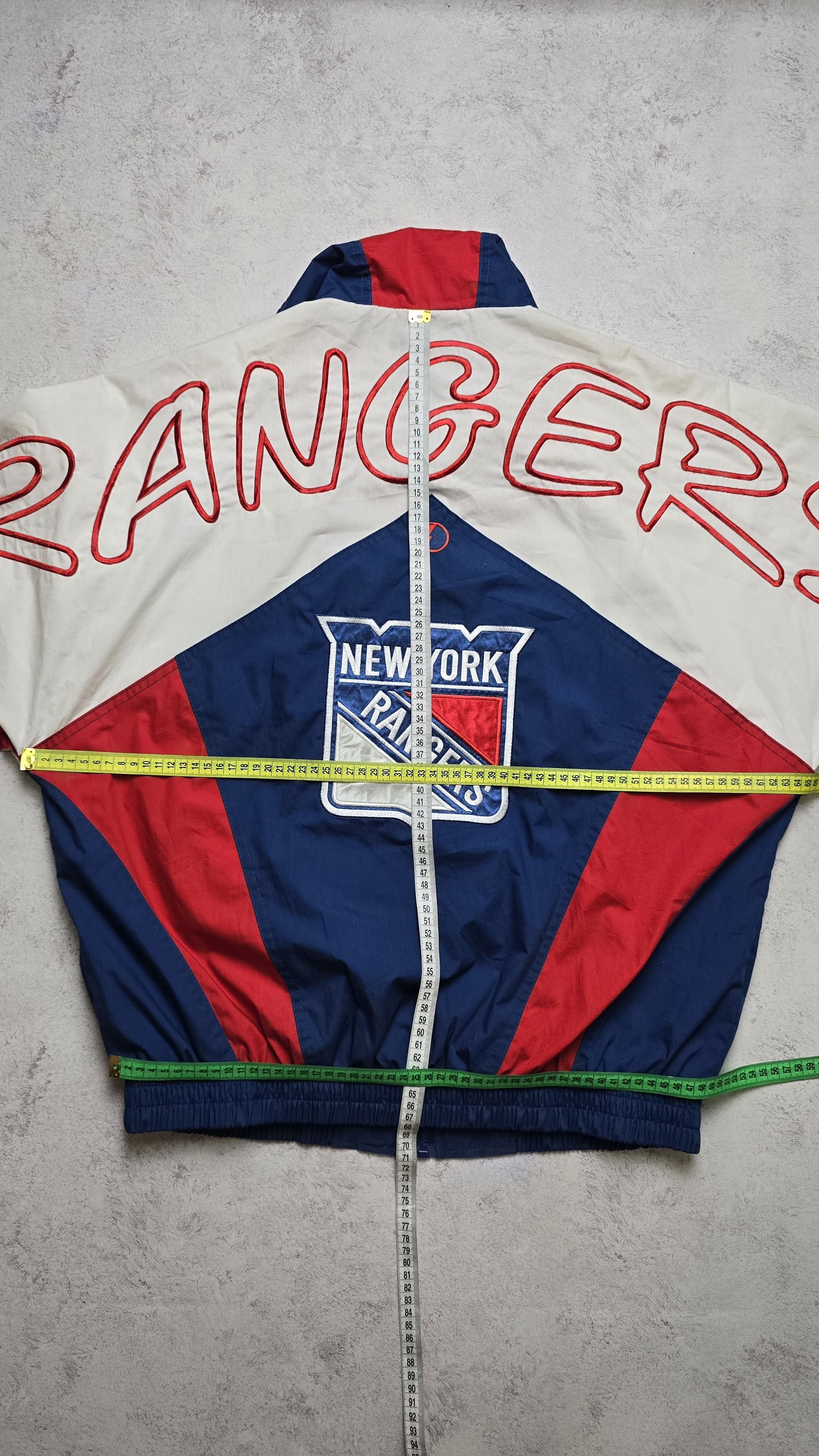 Pro Player Rare Vintage 90's NHL New York Rangers Light Jacket Big Logo Size US M / EU 48-50 / 2 - 3 Thumbnail