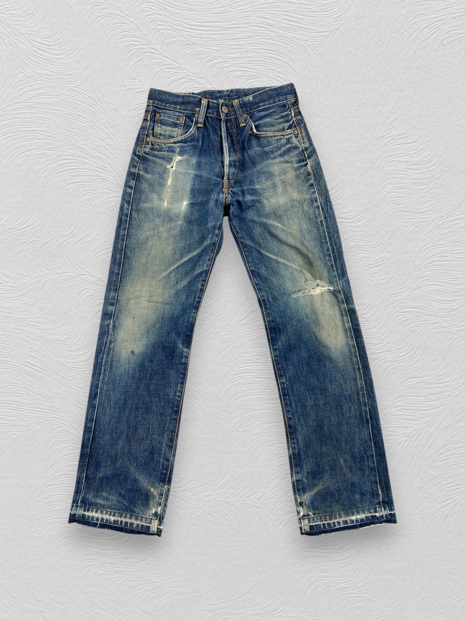 Edwin Selvedge Vintage Edwin Jeans 27x28.5 Denim- JN3725 Size US 27 - 1 Thumbnail