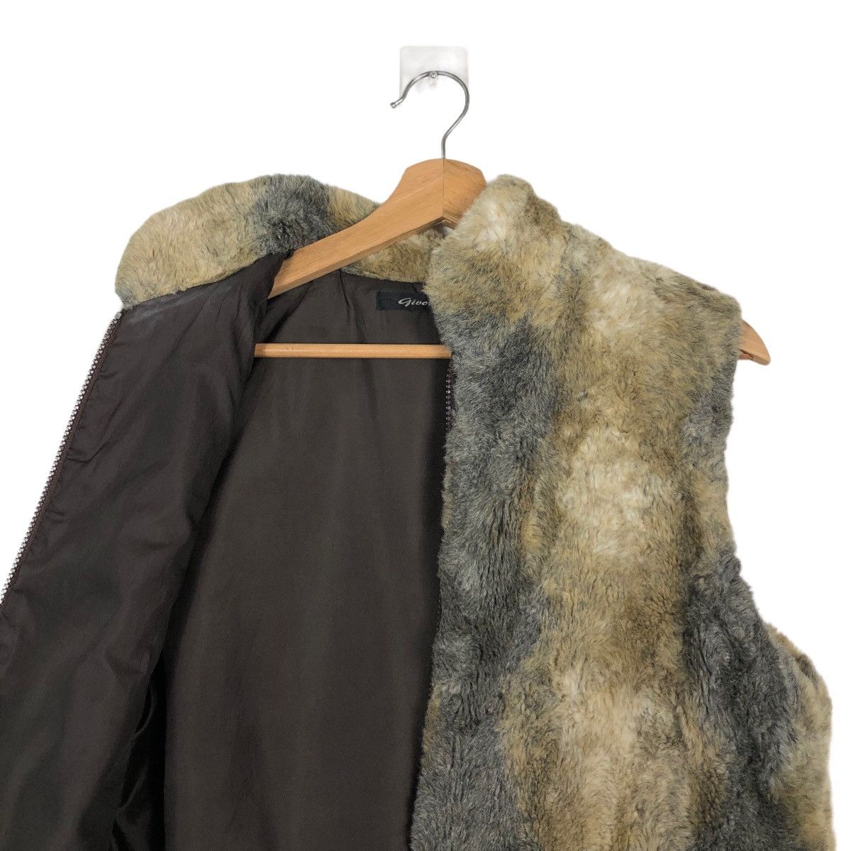 Japanese Brand 🔥Vintage Vest Givors Japan Mink Fur Design Size US L / EU 52-54 / 3 - 10 Thumbnail