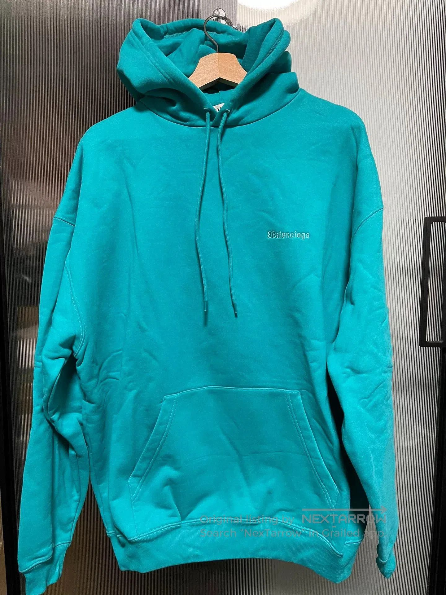 Balenciaga balenciaga logo embroidered hooded sweatshirt. Size US XS / EU 42 / 0 - 1 Thumbnail