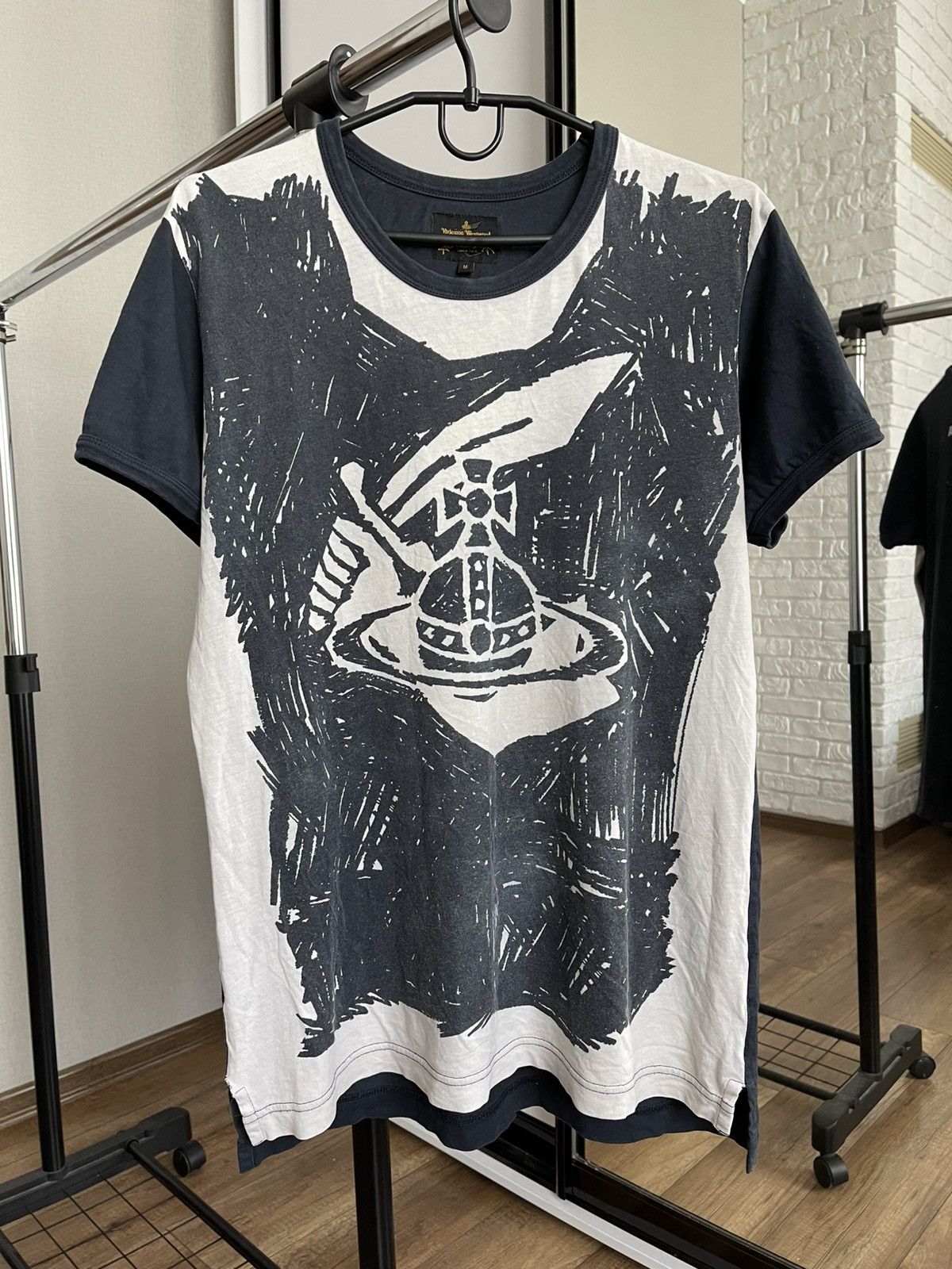 Vivienne Westwood Vivienne Westwood Anglomania Scribble Arm Cutlass T-Shirt Size US M / EU 48-50 / 2 - 1 Thumbnail