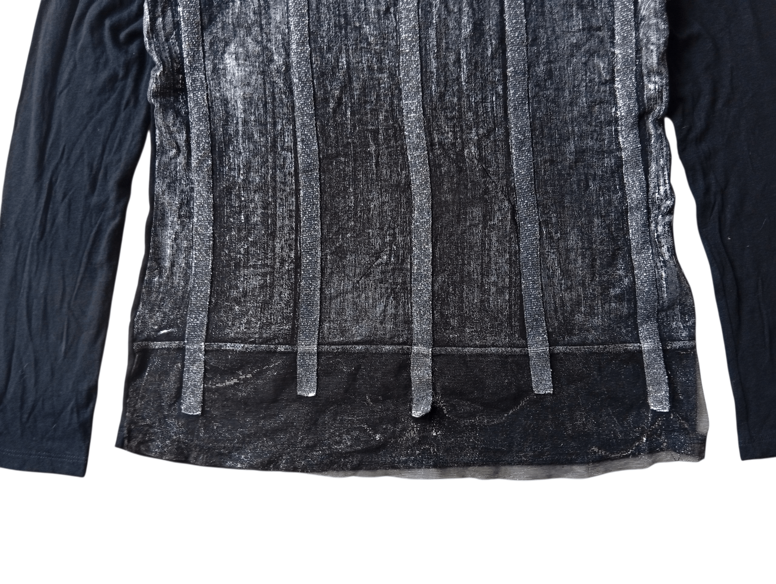 Vintage Margiela look Fred Sabatier mesh paint ls tee Size M / US 6-8 / IT 42-44 - 4 Thumbnail
