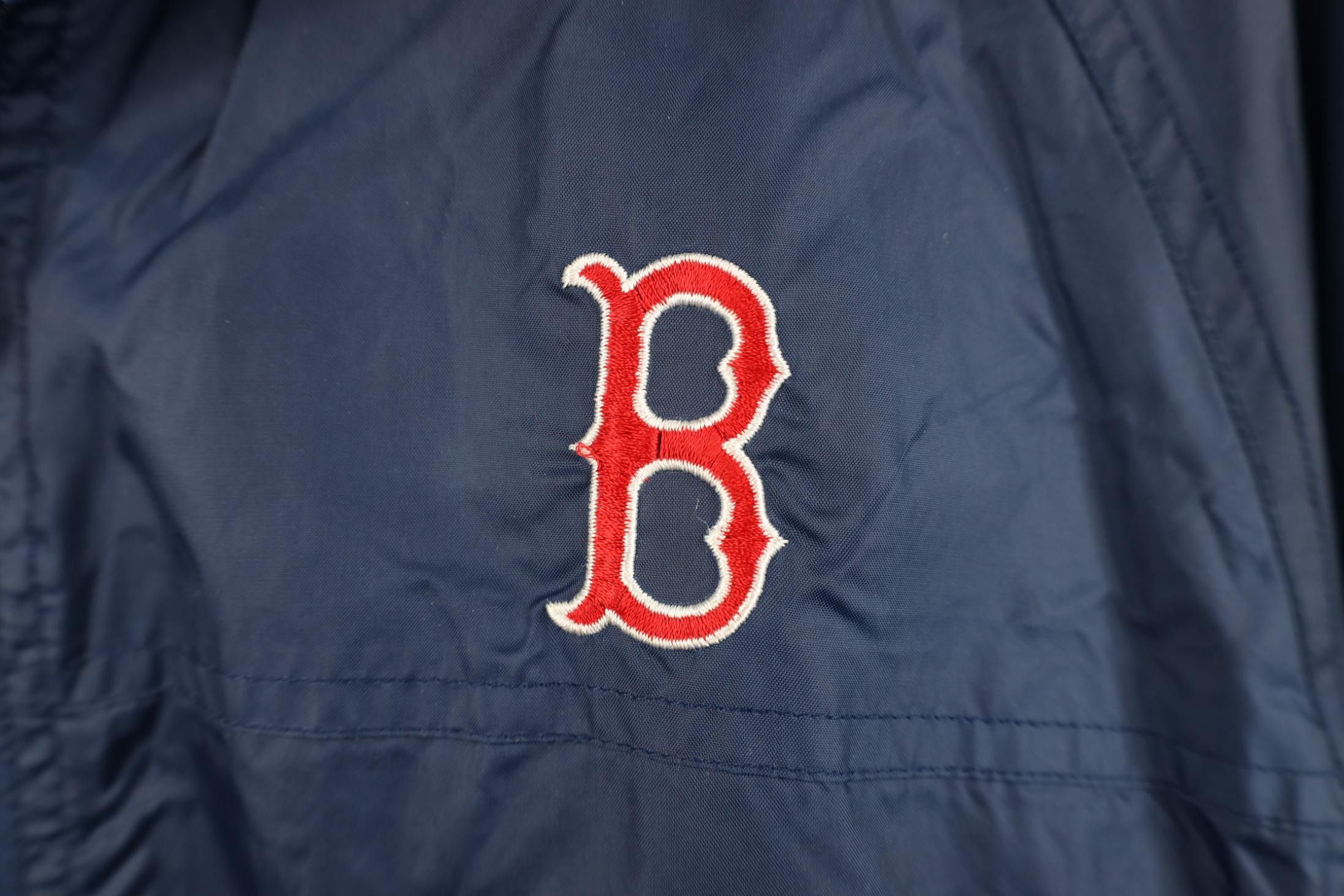 Nike Vintage Nike Mini Swoosh Boston Red Sox Windbreaker Jacket Size US S / EU 44-46 / 1 - 4 Thumbnail