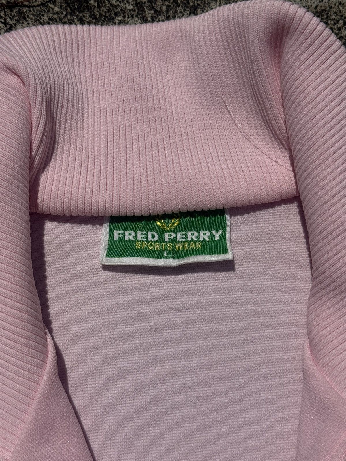 Fred Perry FRED PERRY TAPED TRACK JACKET :3 pink :3 Size M / US 6-8 / IT 42-44 - 5 Thumbnail