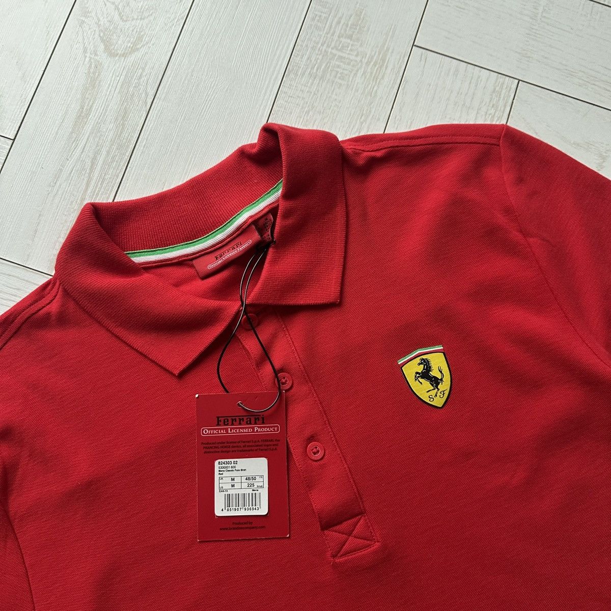 Ferrari Scuderia Ferrari racing formula 1 Polo New y2k hype Italy Size US M / EU 48-50 / 2 - 5 Thumbnail