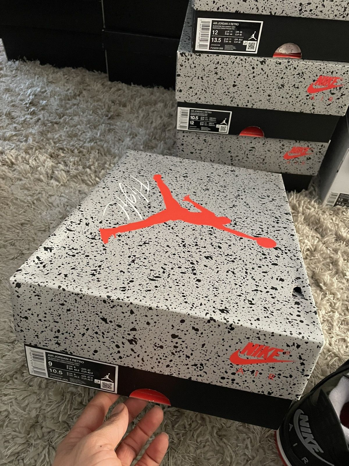 Jordan Brand Jordan 4 Bred Reimagined Size US 9 / EU 42 - 10 Thumbnail
