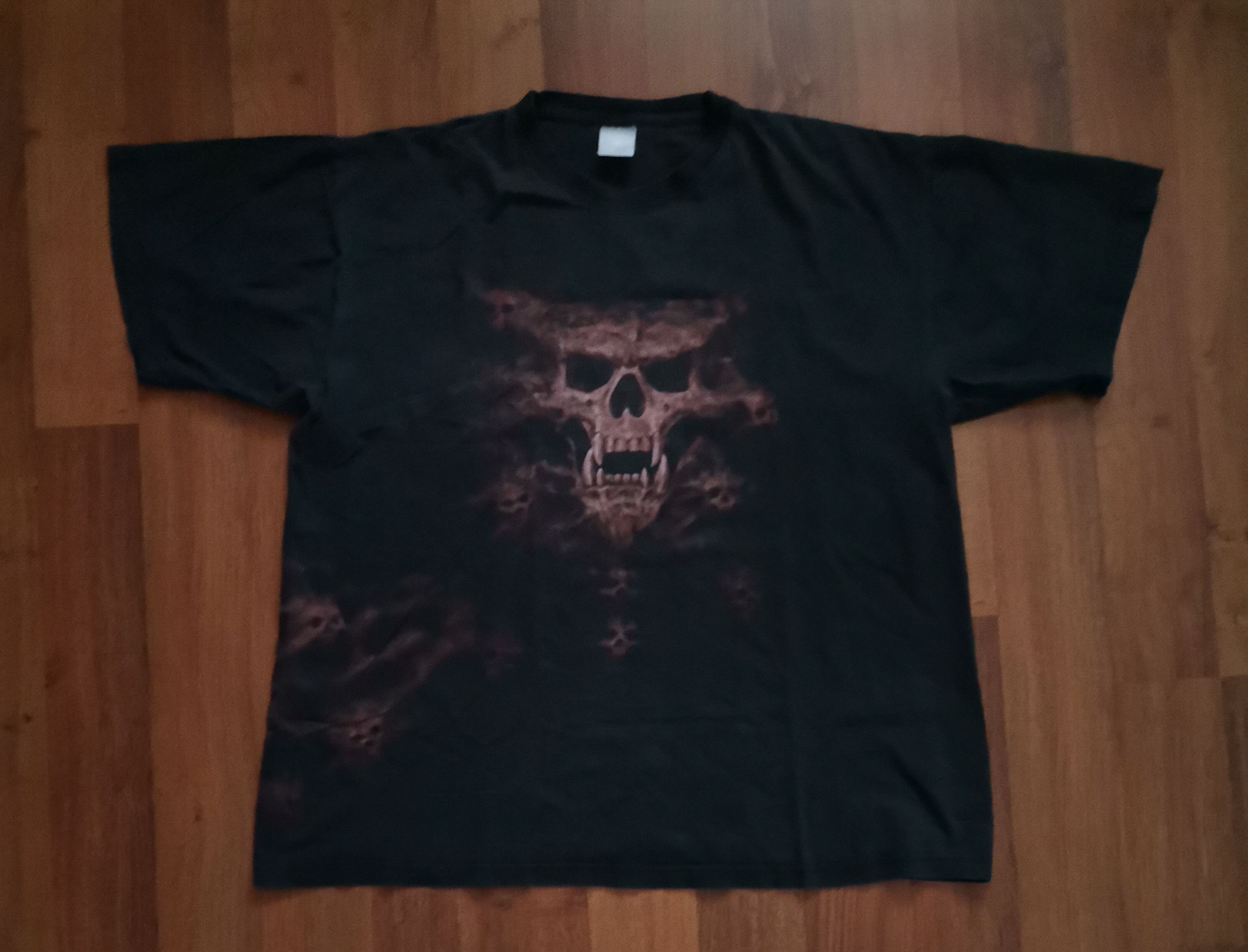 Vintage Vintage Spiral Skulls Tee Size US XL / EU 56 / 4 - 1 Thumbnail