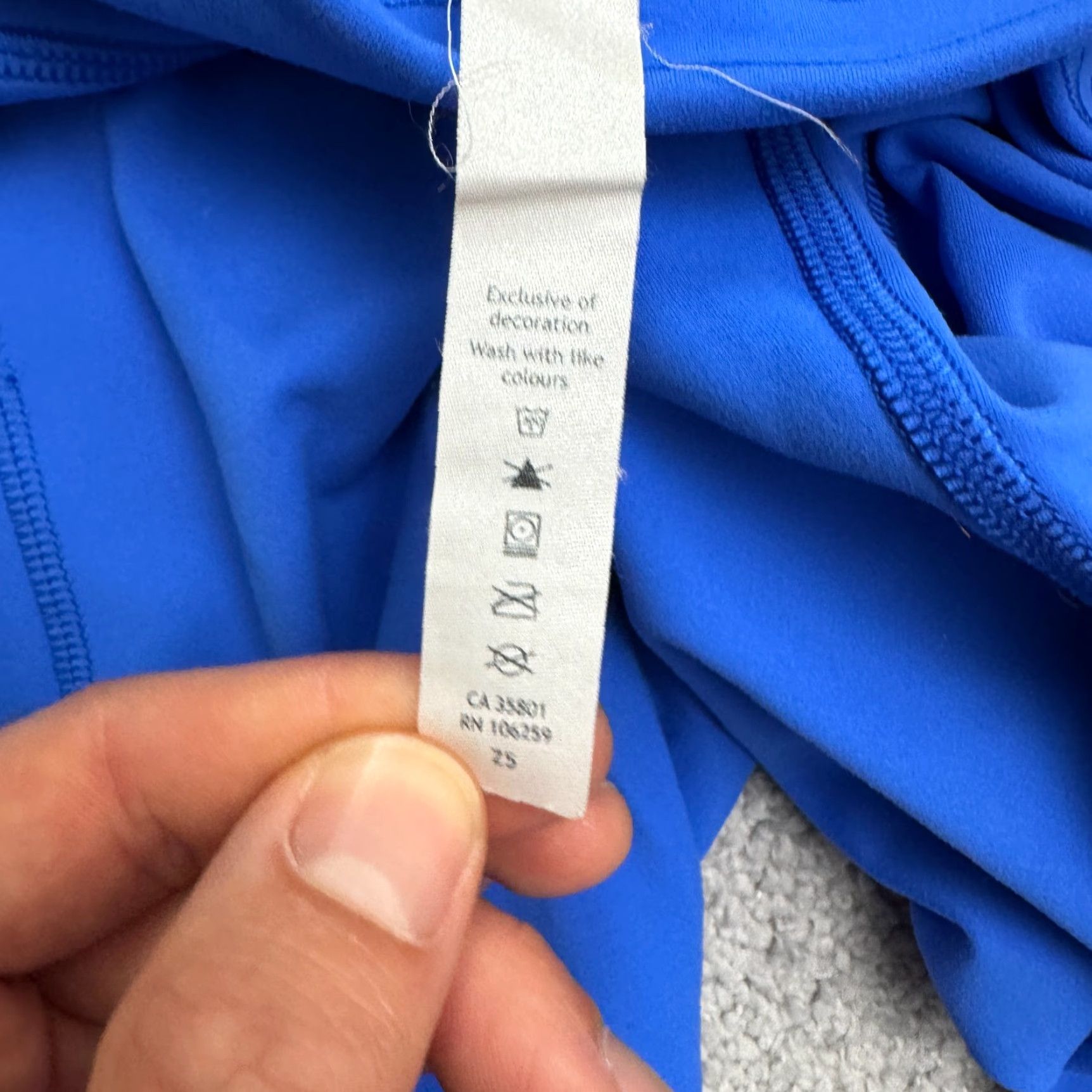 Lululemon VINTAGE Lululemon Fast And Free High Rise Yoga Leggings Womens Size 2 Blue Activewear Skinny Compression Size 26" / US 2 / IT 38 - 3 Thumbnail