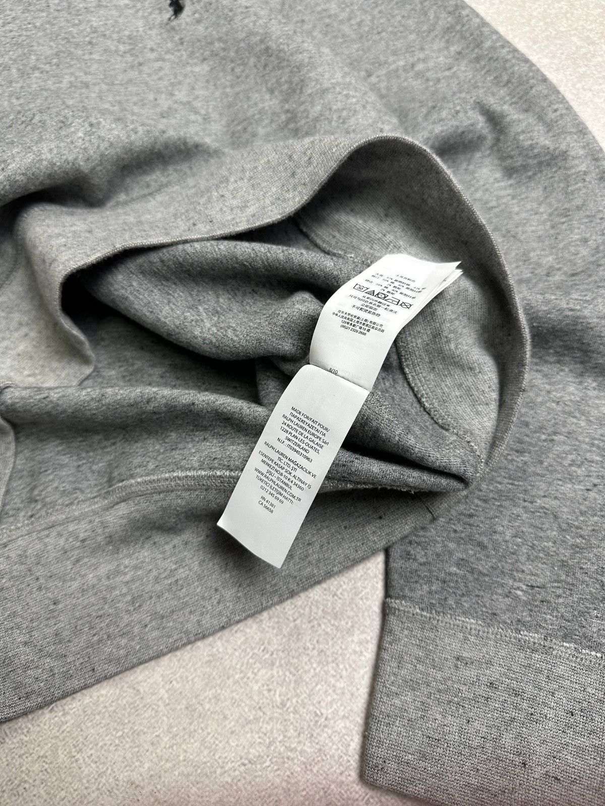 Polo Ralph Lauren Vintage Polo Ralph Lauren Gray Boxy Sweatshirt S Size US S / EU 44-46 / 1 - 6 Thumbnail