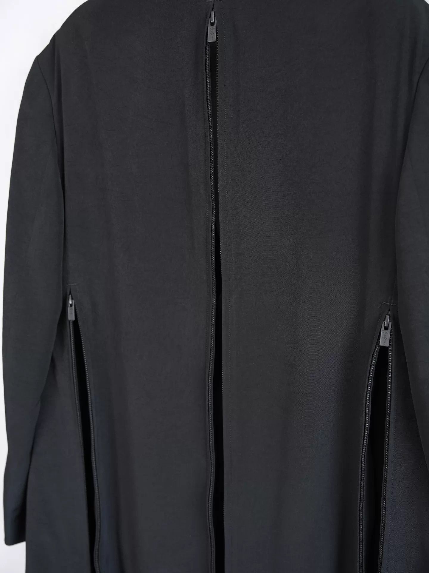 Yohji Yamamoto Yohji Yamamoto 25SS Multi-Zip Decon Long Coat Size US M / EU 48-50 / 2 - 6 Thumbnail