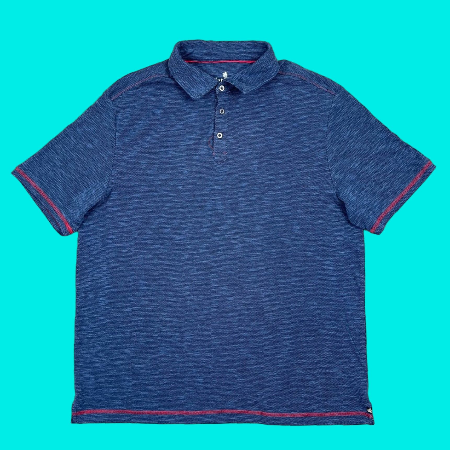 Nat Nast Nat Nast Polo Shirt Blue Short Sleeve Mens L Golf Preppy Luxury Originals Size US L / EU 52-54 / 3 - 1 Thumbnail