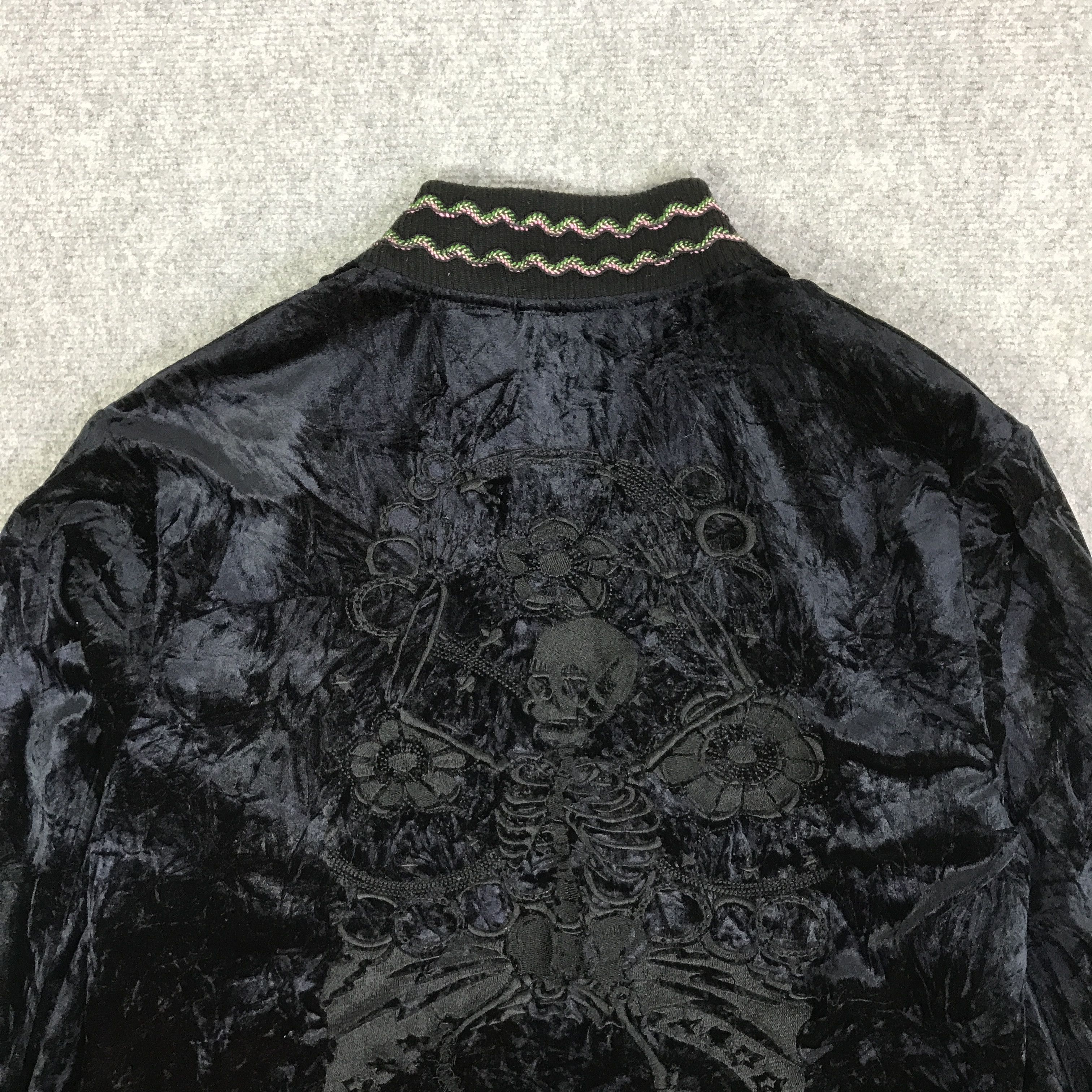 If Six Was Nine MOUNTAIN PROJECT SKULL DESIGN JACKET K83B4 Size US M / EU 48-50 / 2 - 4 Thumbnail