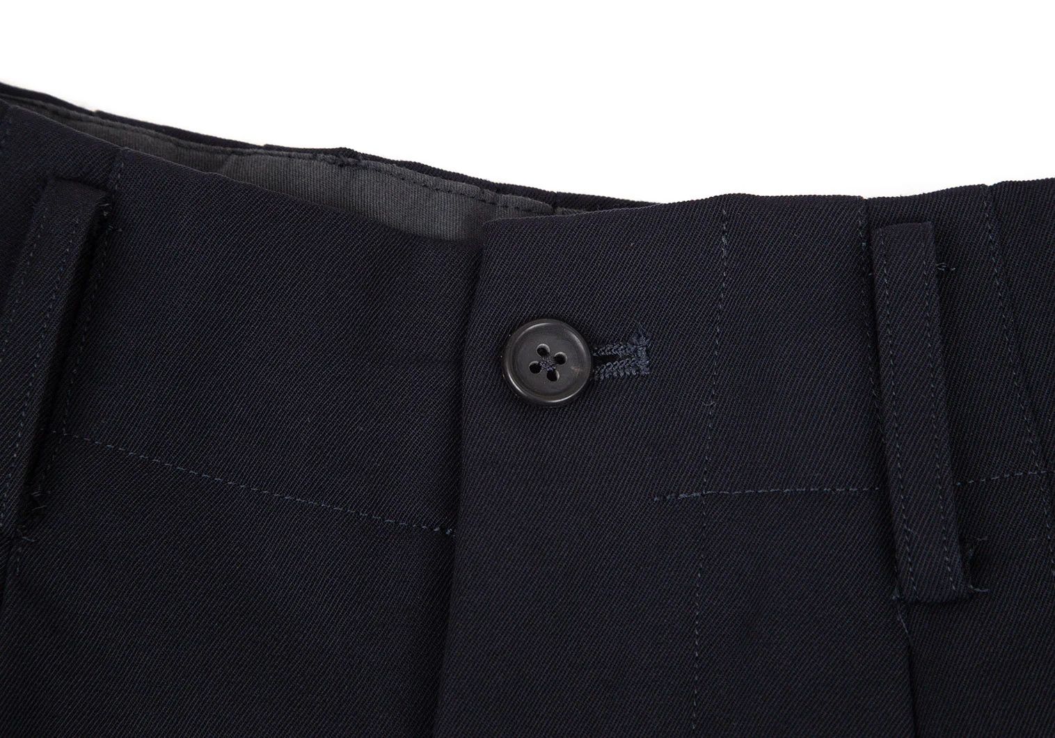 Yohji Yamamoto Yohji Yamamoto Wool Gabardine Pants Navy 2 Size US 32 / EU 48 - 3 Thumbnail